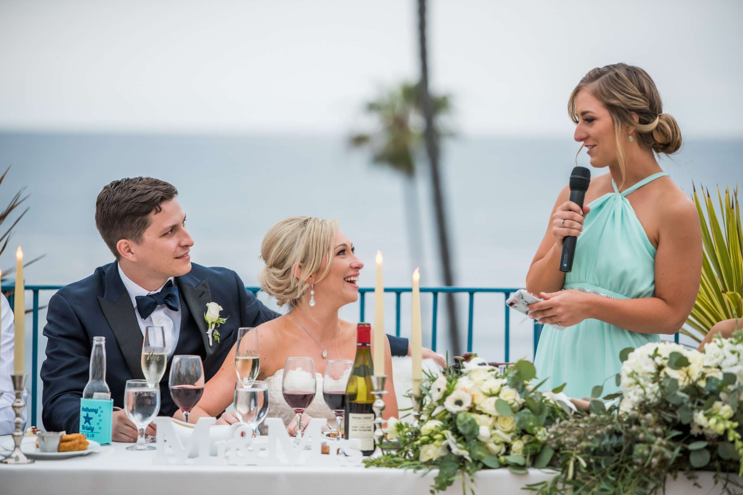 La Jolla Cove Rooftop Wedding, Kristen and Anthony Wedding Photo #118 by True Photography