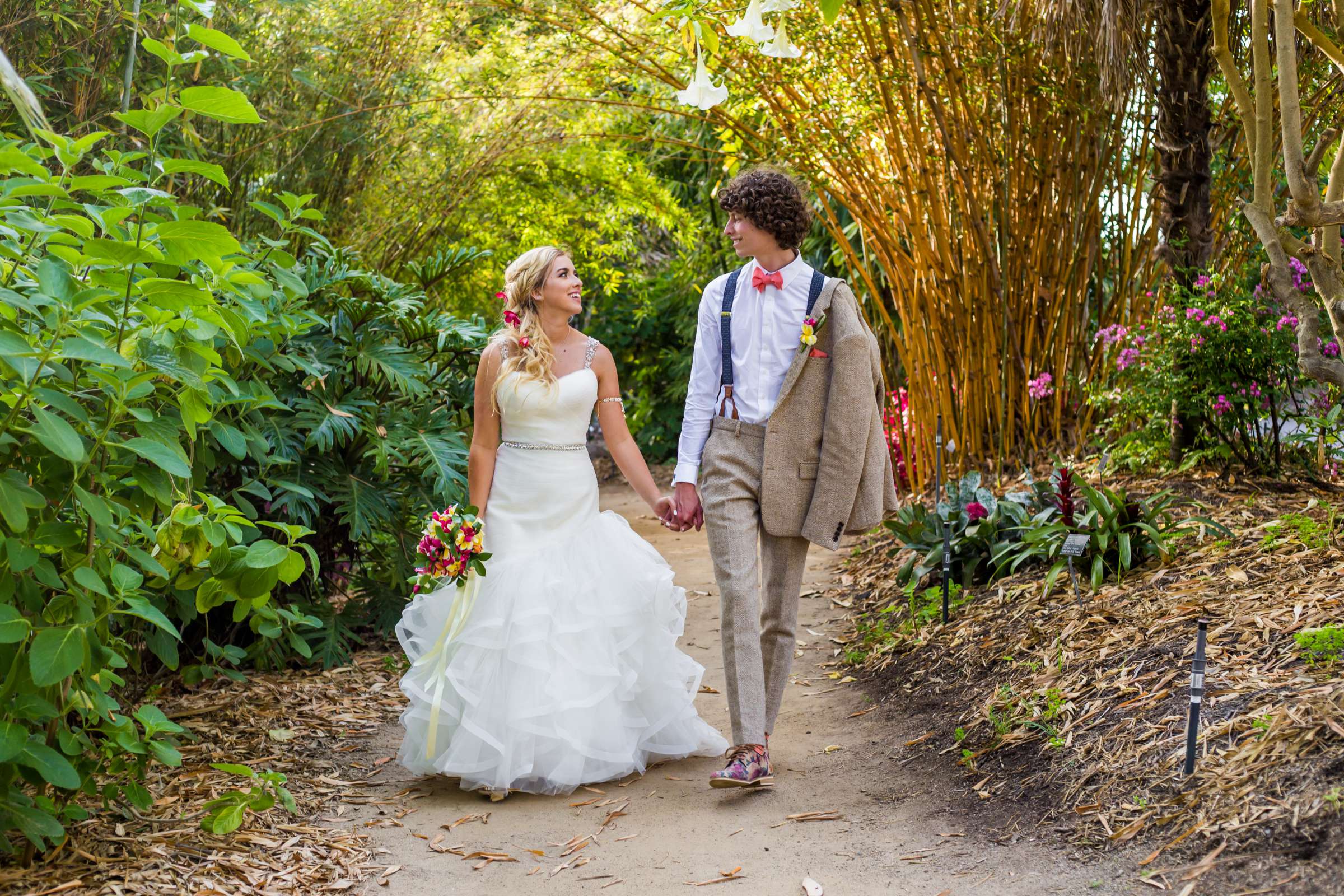 San Diego Botanic Garden Wedding, Michelle and Cameron Wedding Photo #13 by True Photography