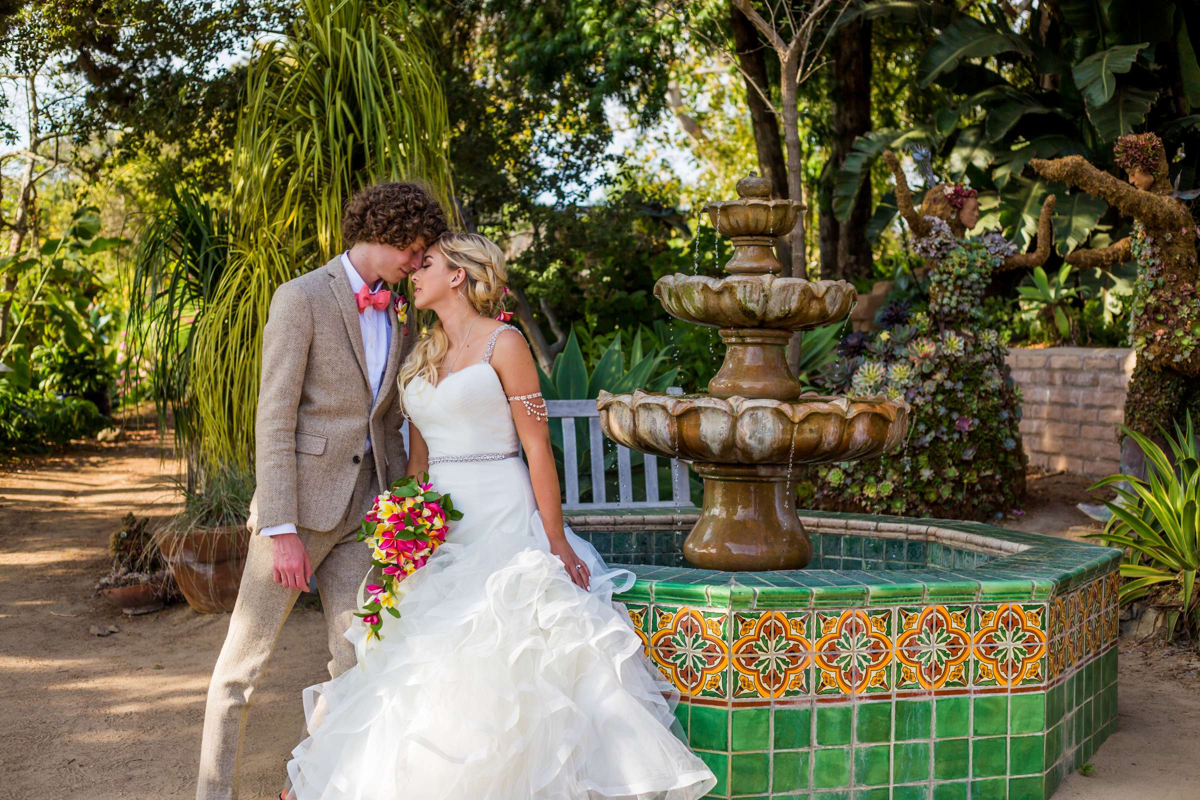 San Diego Botanic Garden Wedding, Michelle and Cameron Wedding Photo #17 by True Photography