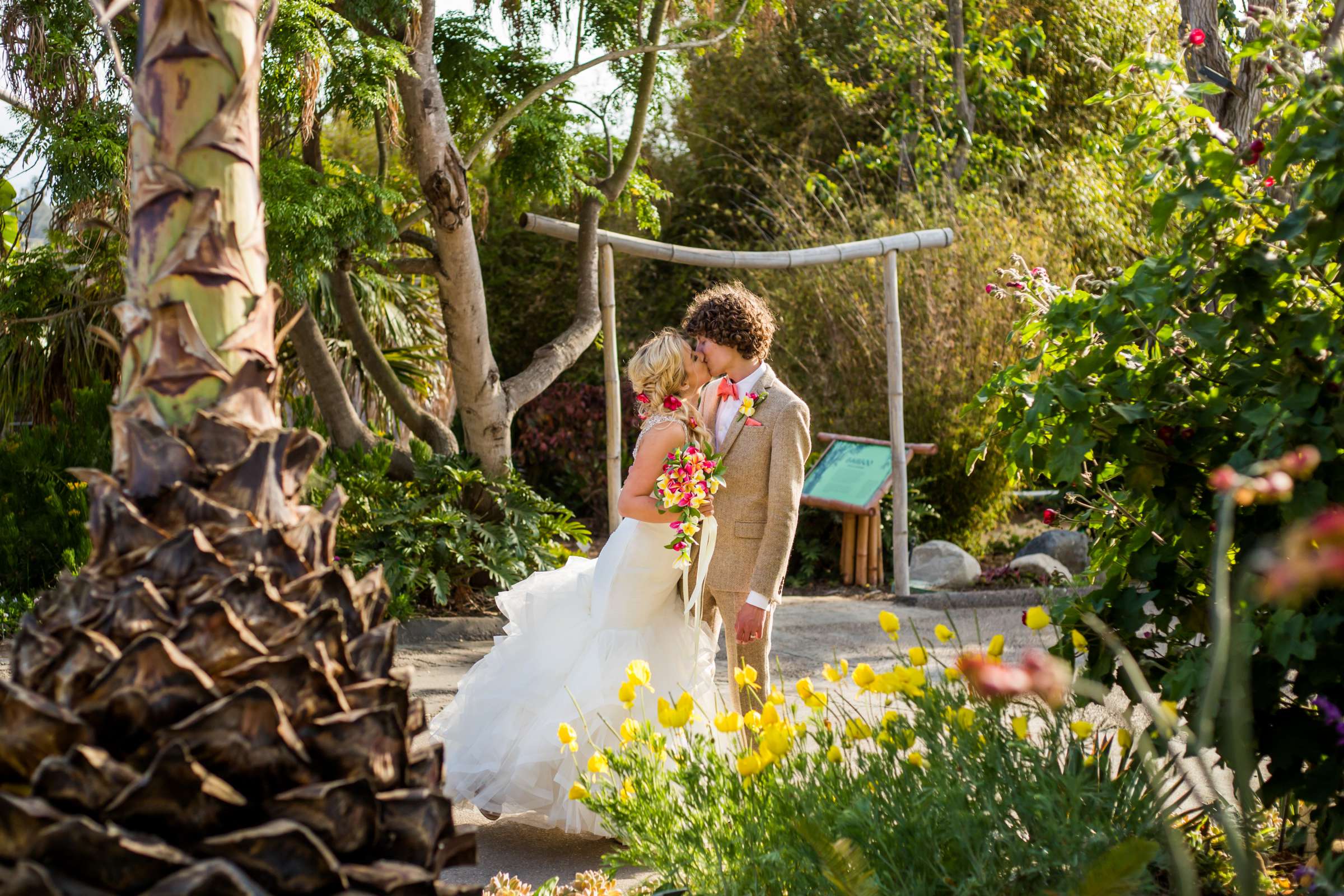San Diego Botanic Garden Wedding, Michelle and Cameron Wedding Photo #23 by True Photography