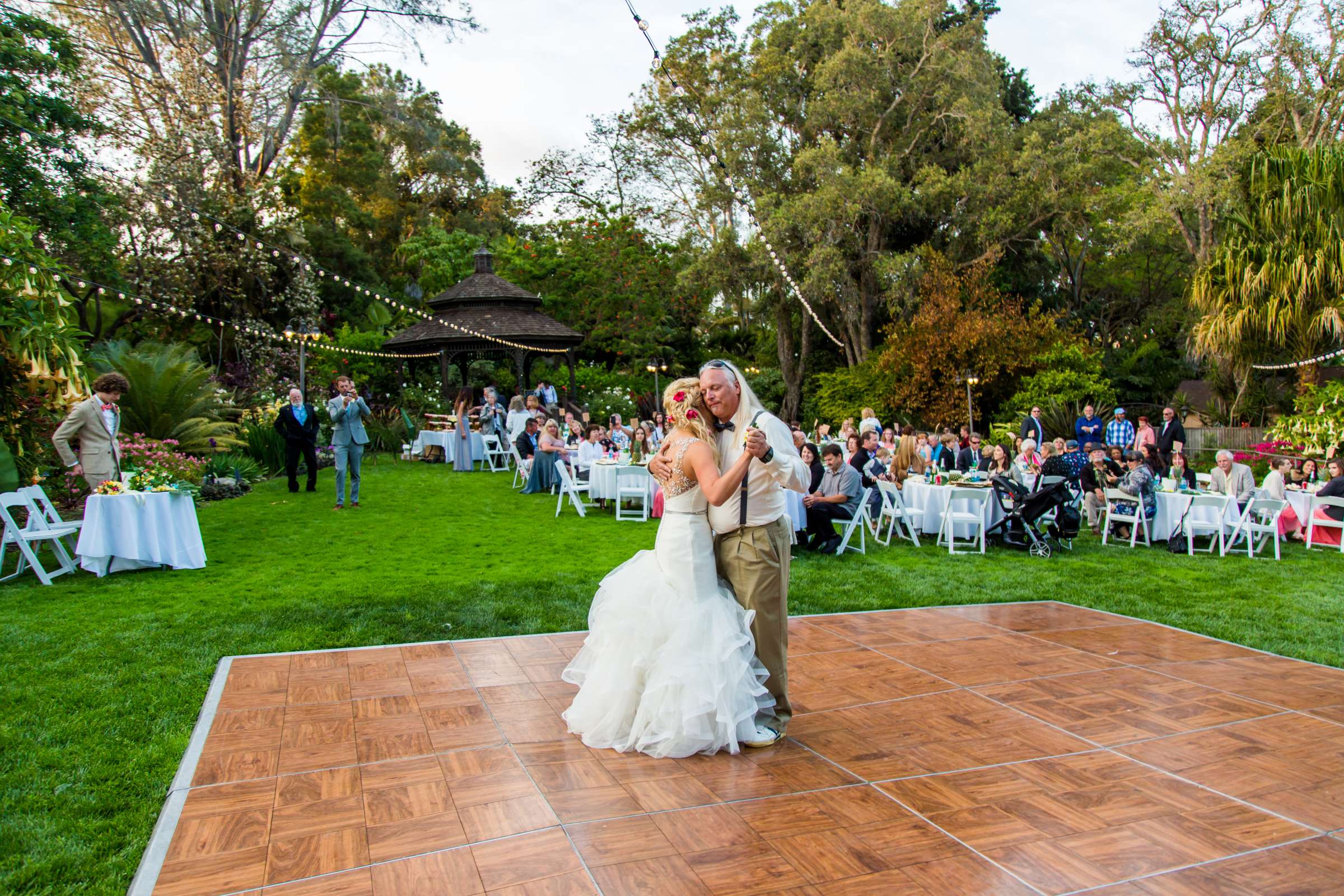 Father, Daughter Dance at San Diego Botanic Garden Wedding, Michelle and Cameron Wedding Photo #123 by True Photography