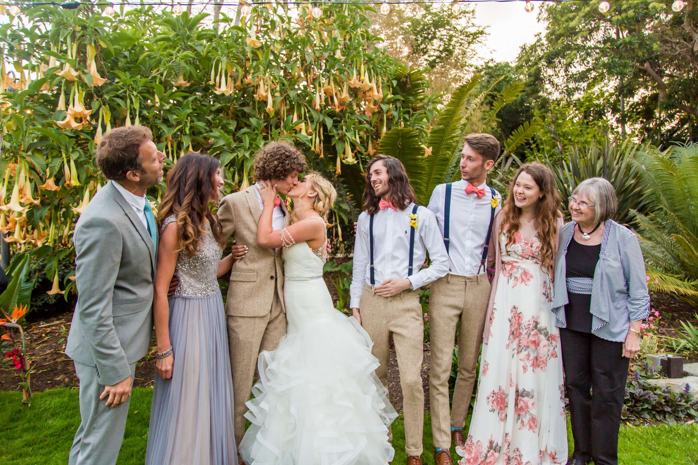 San Diego Botanic Garden Wedding, Michelle and Cameron Wedding Photo #129 by True Photography