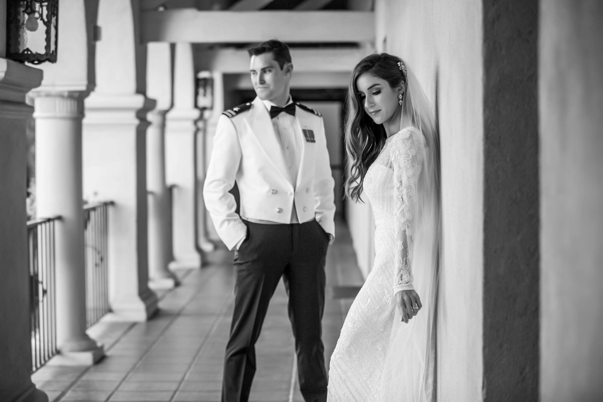 Stylized Portrait at The Prado Wedding coordinated by First Comes Love Weddings & Events, Megan and Rick Wedding Photo #4 by True Photography