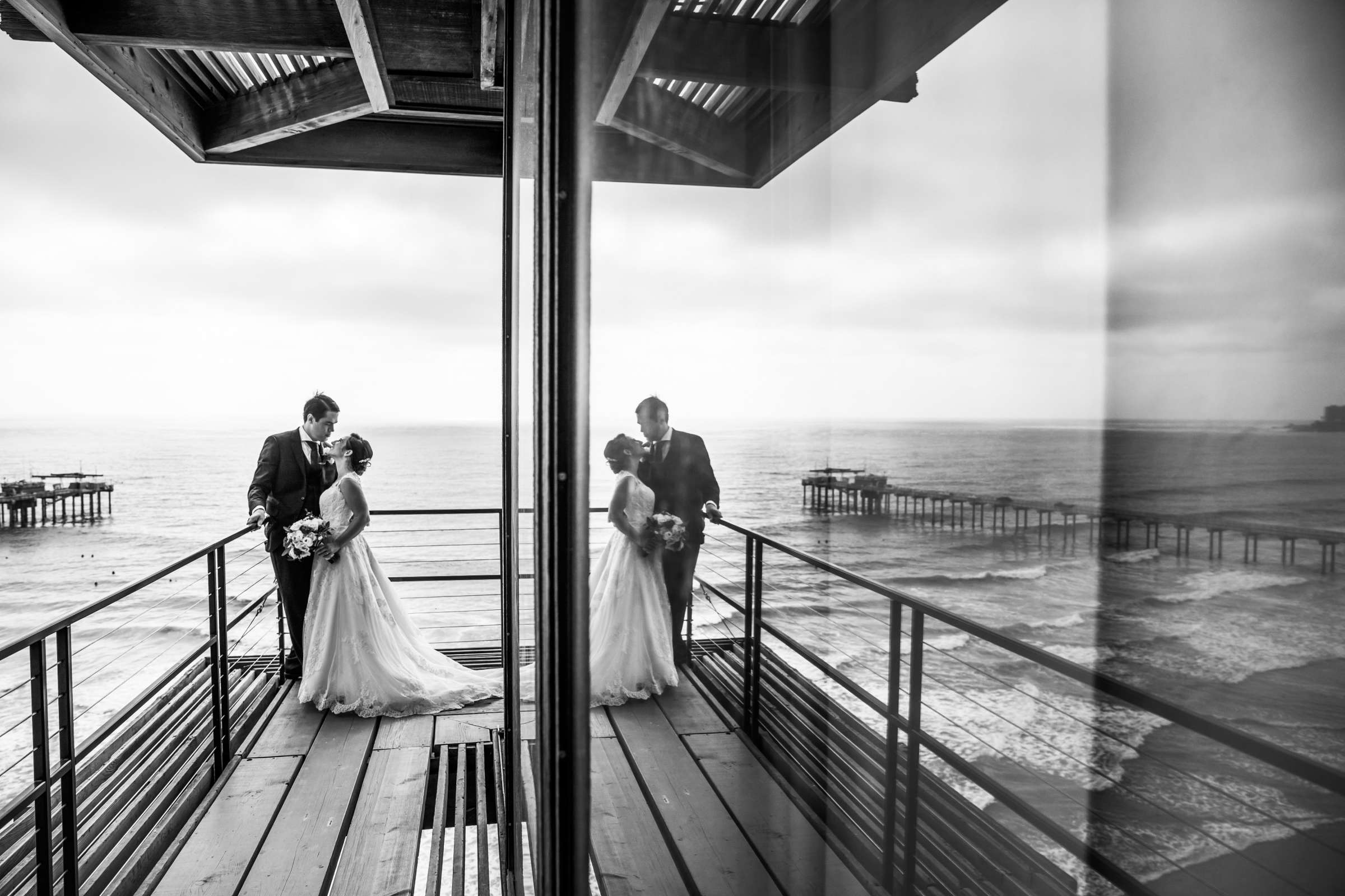 Reflection at Martin Johnson House Wedding, Lisa and Jeff Wedding Photo #23 by True Photography