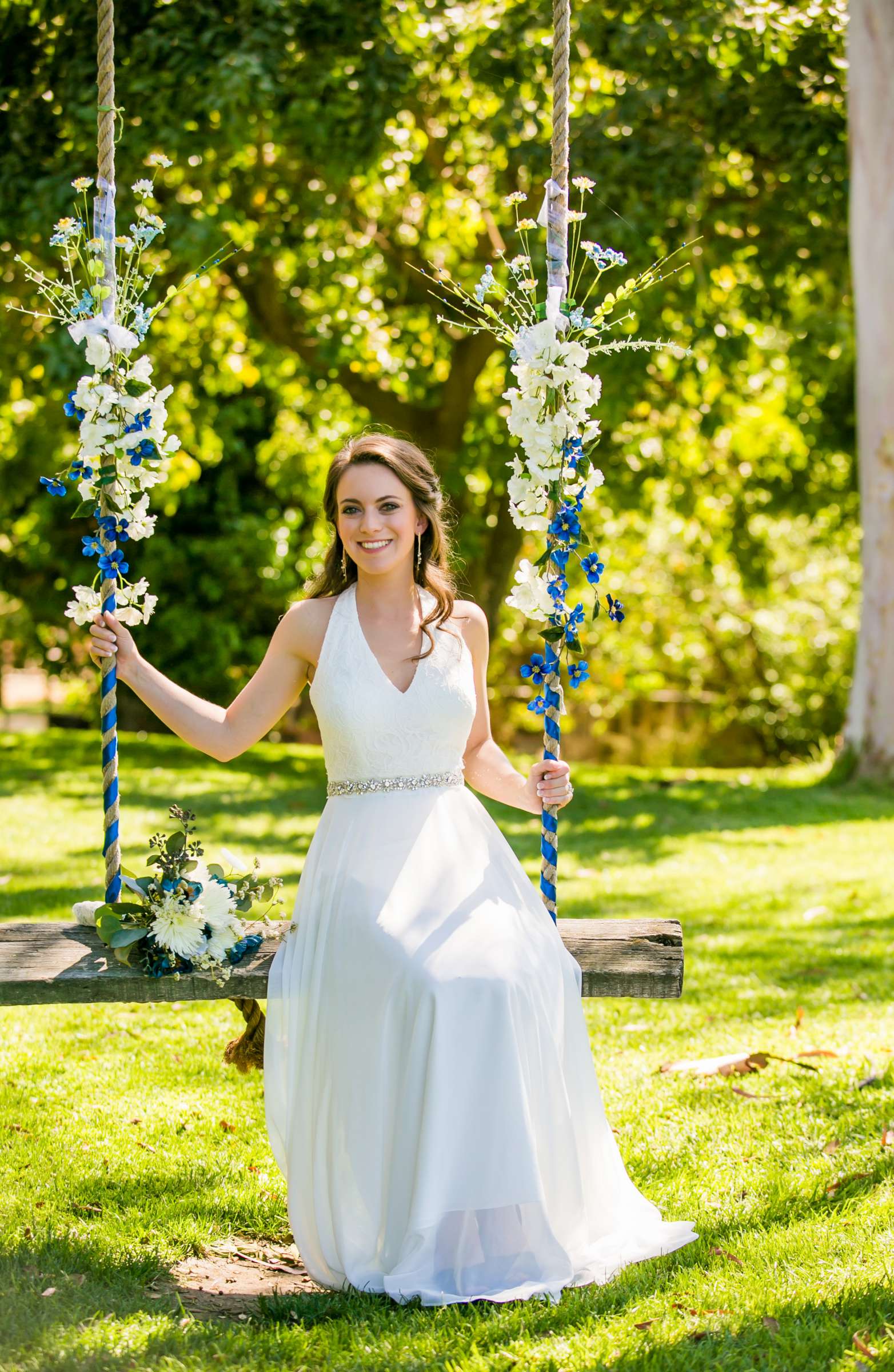 Bride at Bheau View Ranch Wedding coordinated by Classy Kay Events, Kimberly and Reuven Wedding Photo #16 by True Photography