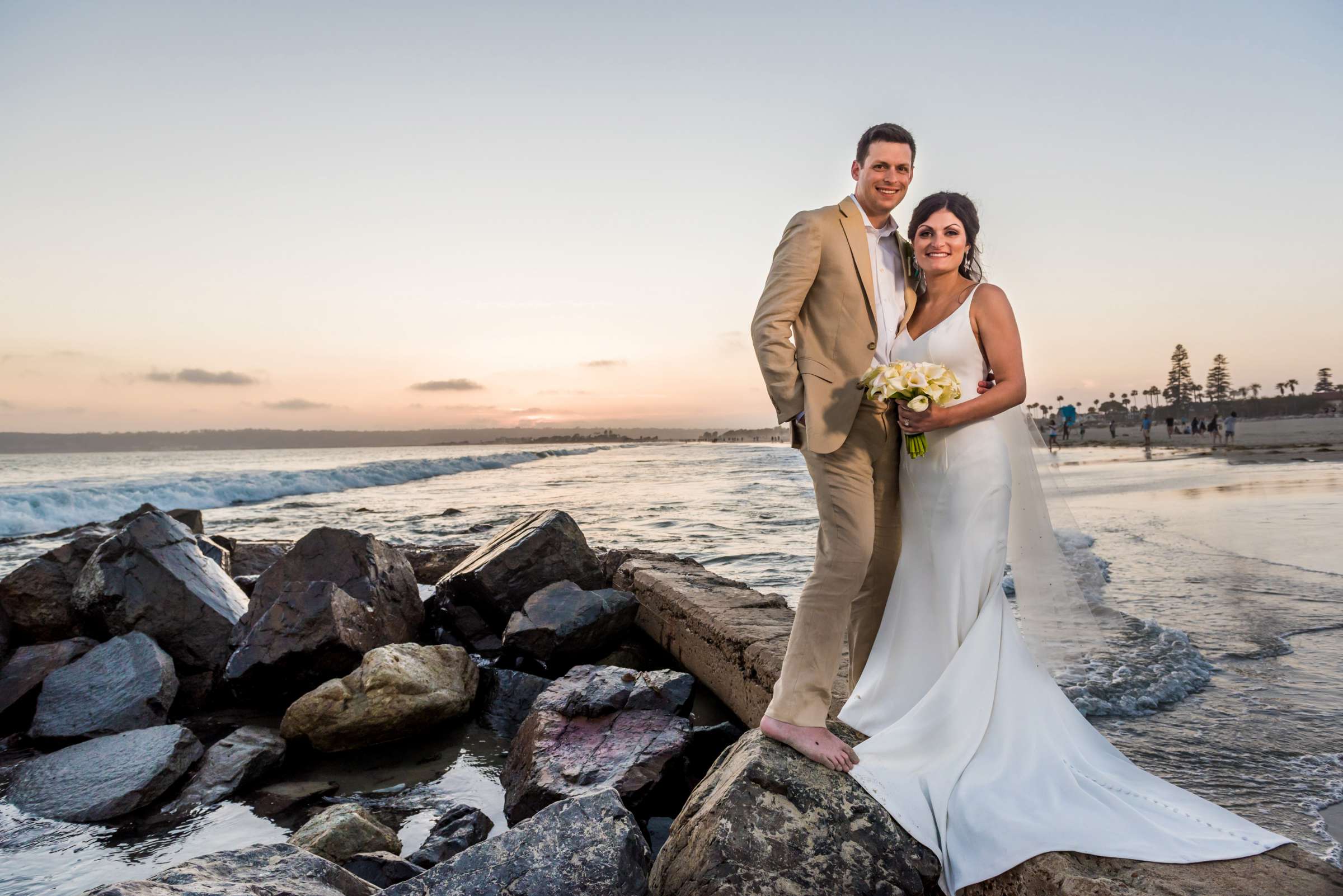 Hotel Del Coronado Wedding coordinated by Bliss Events, Ashley and Tucker Wedding Photo #3 by True Photography