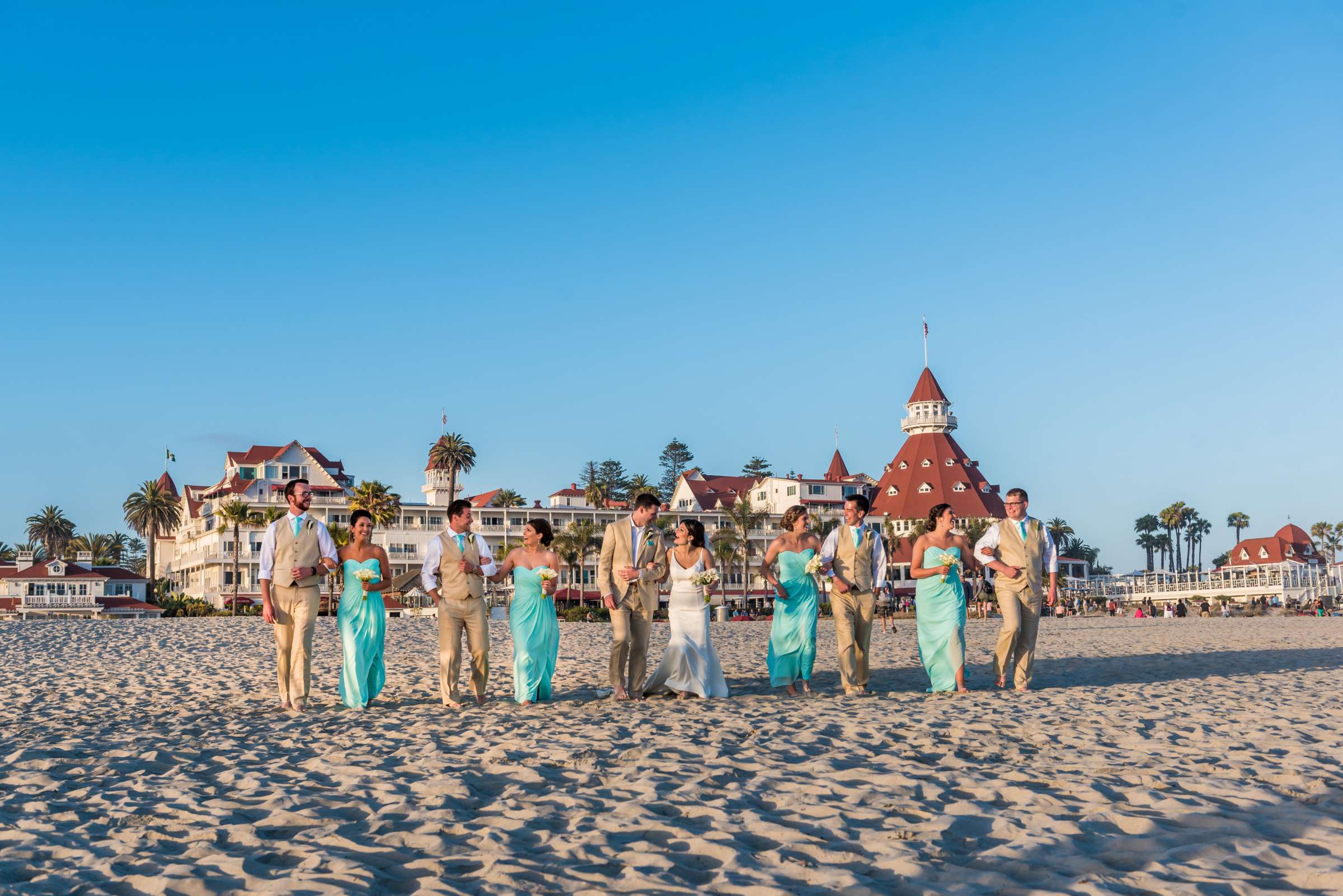 Hotel Del Coronado Wedding coordinated by Bliss Events, Ashley and Tucker Wedding Photo #26 by True Photography