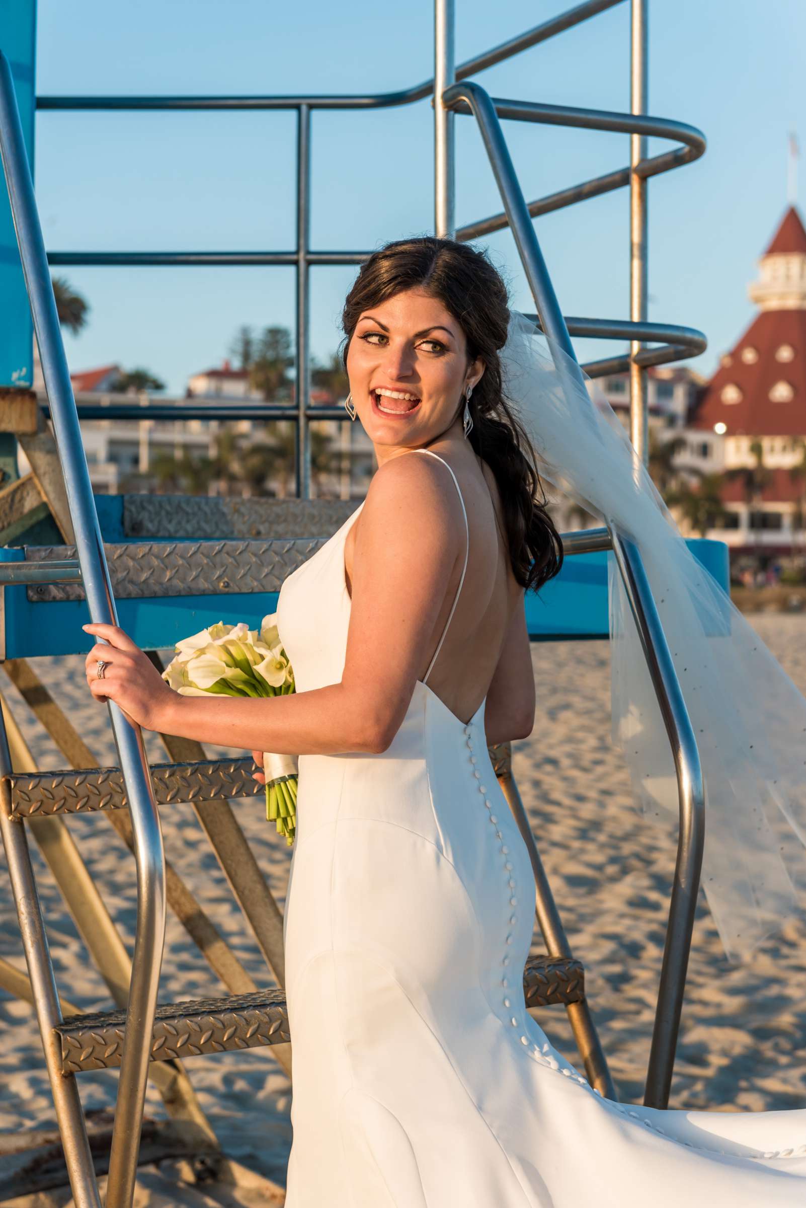 Hotel Del Coronado Wedding coordinated by Bliss Events, Ashley and Tucker Wedding Photo #35 by True Photography