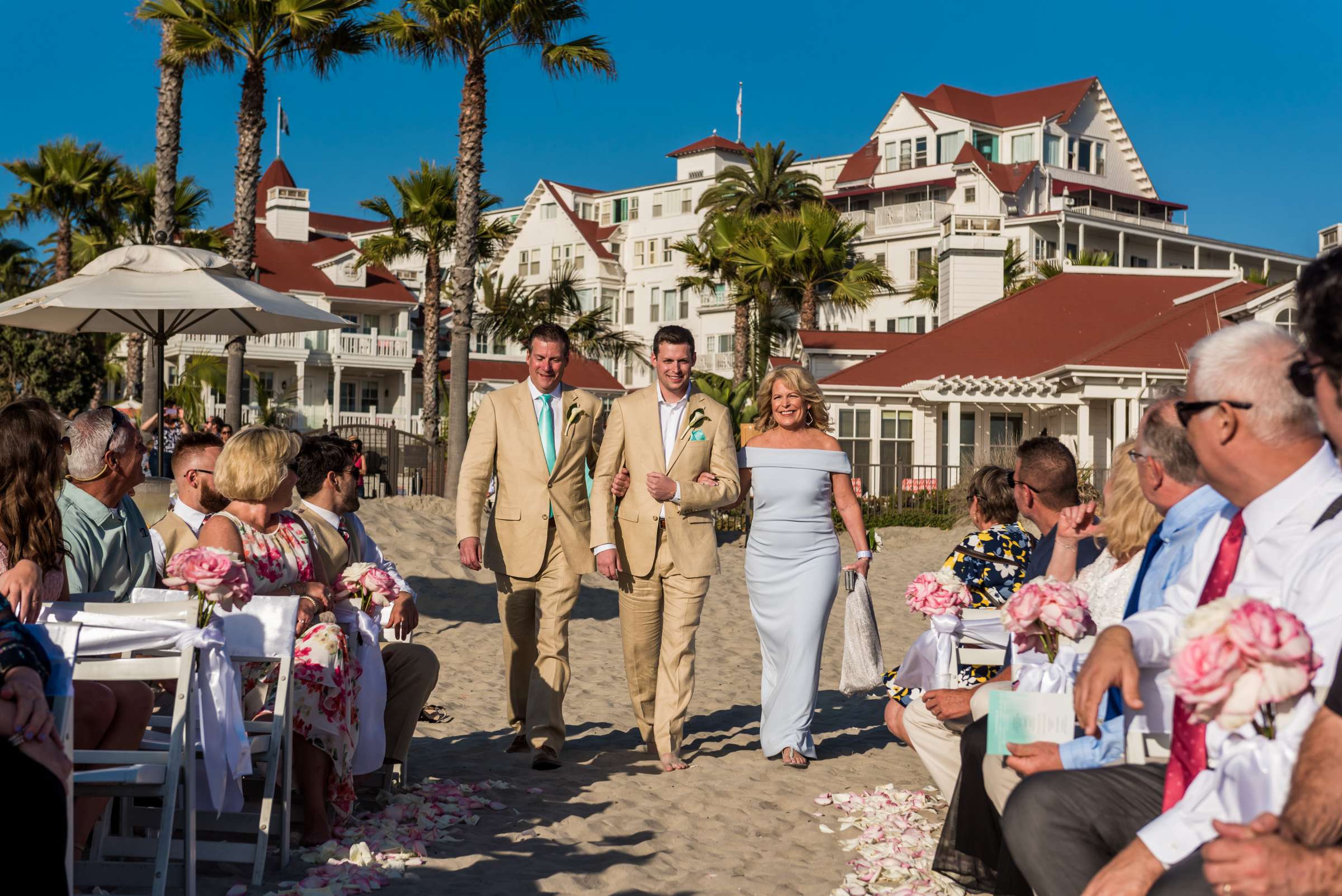 Hotel Del Coronado Wedding coordinated by Bliss Events, Ashley and Tucker Wedding Photo #63 by True Photography