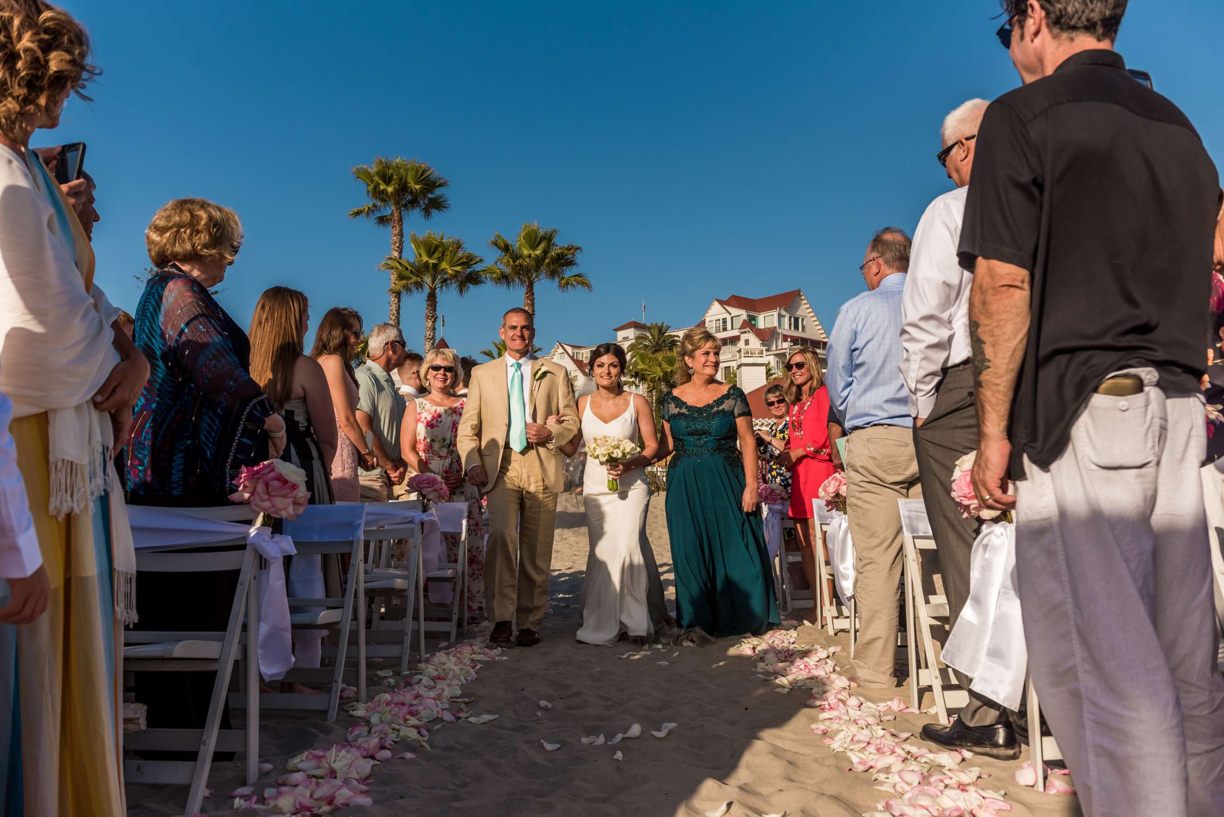 Hotel Del Coronado Wedding coordinated by Bliss Events, Ashley and Tucker Wedding Photo #68 by True Photography
