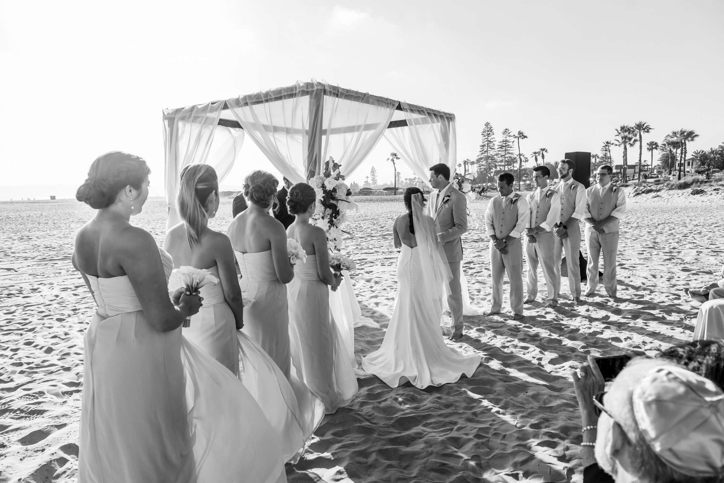 Hotel Del Coronado Wedding coordinated by Bliss Events, Ashley and Tucker Wedding Photo #74 by True Photography