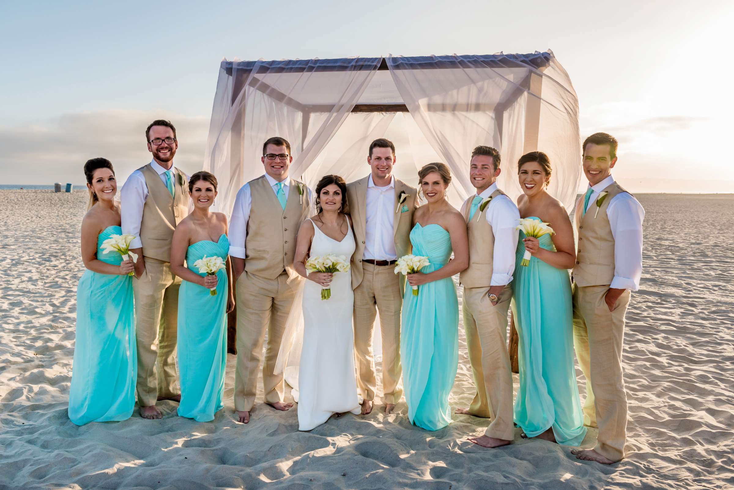 Hotel Del Coronado Wedding coordinated by Bliss Events, Ashley and Tucker Wedding Photo #99 by True Photography