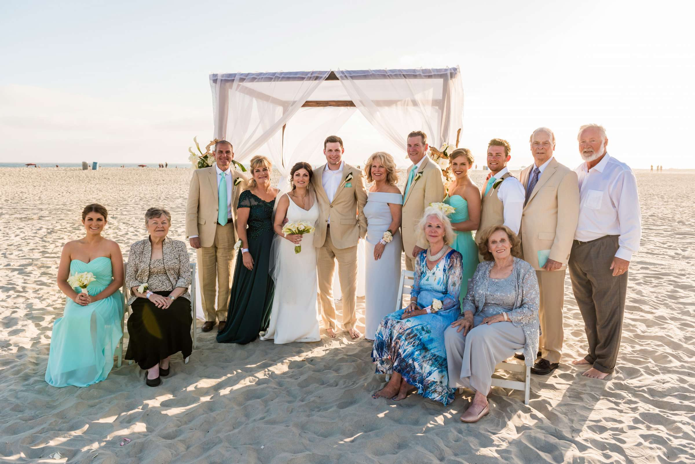 Hotel Del Coronado Wedding coordinated by Bliss Events, Ashley and Tucker Wedding Photo #101 by True Photography