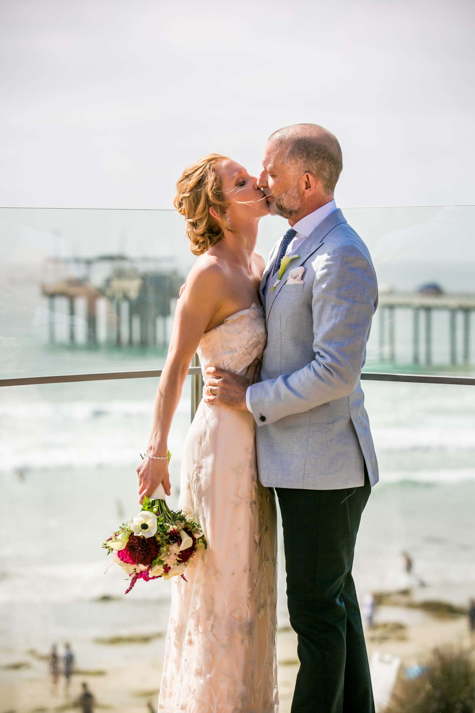 Scripps Seaside Forum Wedding coordinated by First Comes Love Weddings & Events, Melissa and Patrick Wedding Photo #13 by True Photography