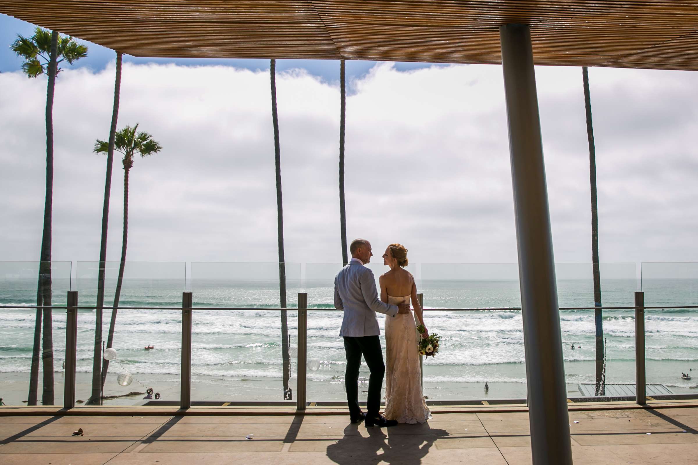 Scripps Seaside Forum Wedding coordinated by First Comes Love Weddings & Events, Melissa and Patrick Wedding Photo #15 by True Photography