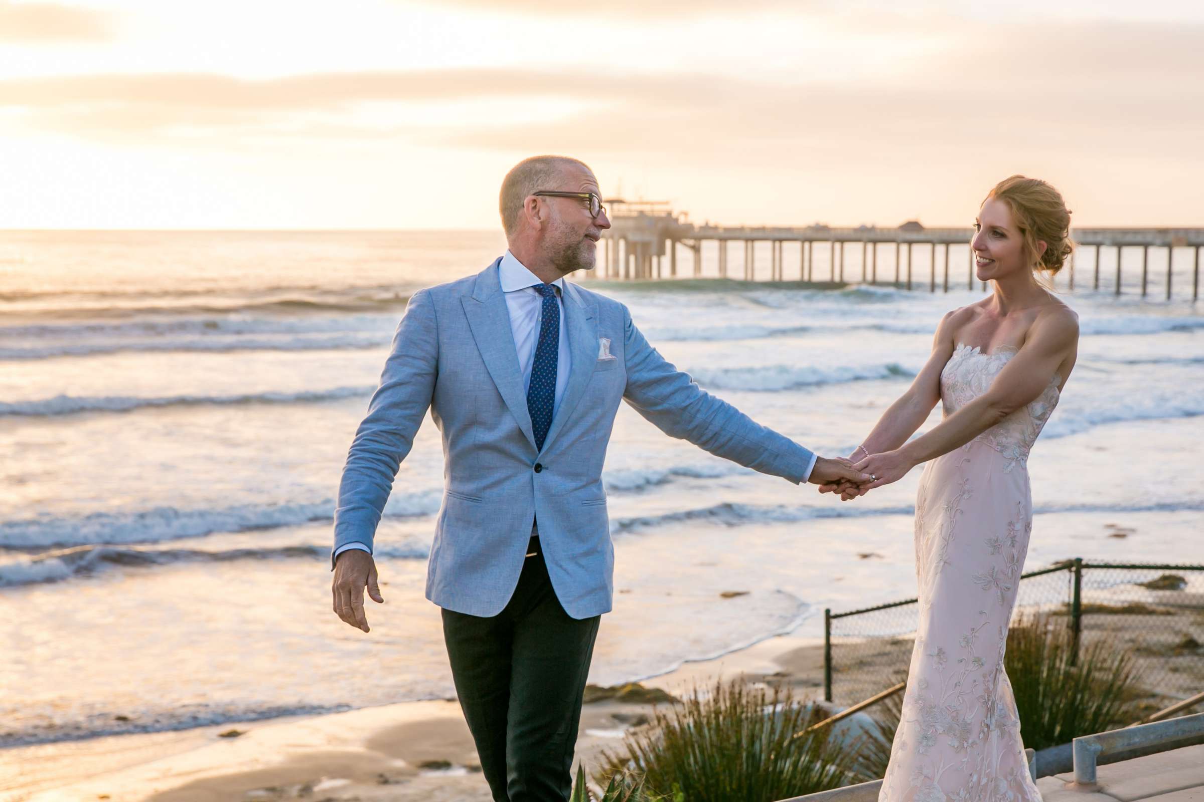 Scripps Seaside Forum Wedding coordinated by First Comes Love Weddings & Events, Melissa and Patrick Wedding Photo #17 by True Photography