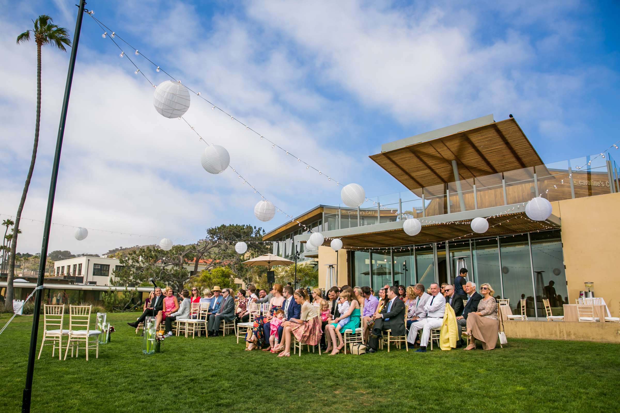Scripps Seaside Forum Wedding coordinated by First Comes Love Weddings & Events, Melissa and Patrick Wedding Photo #42 by True Photography