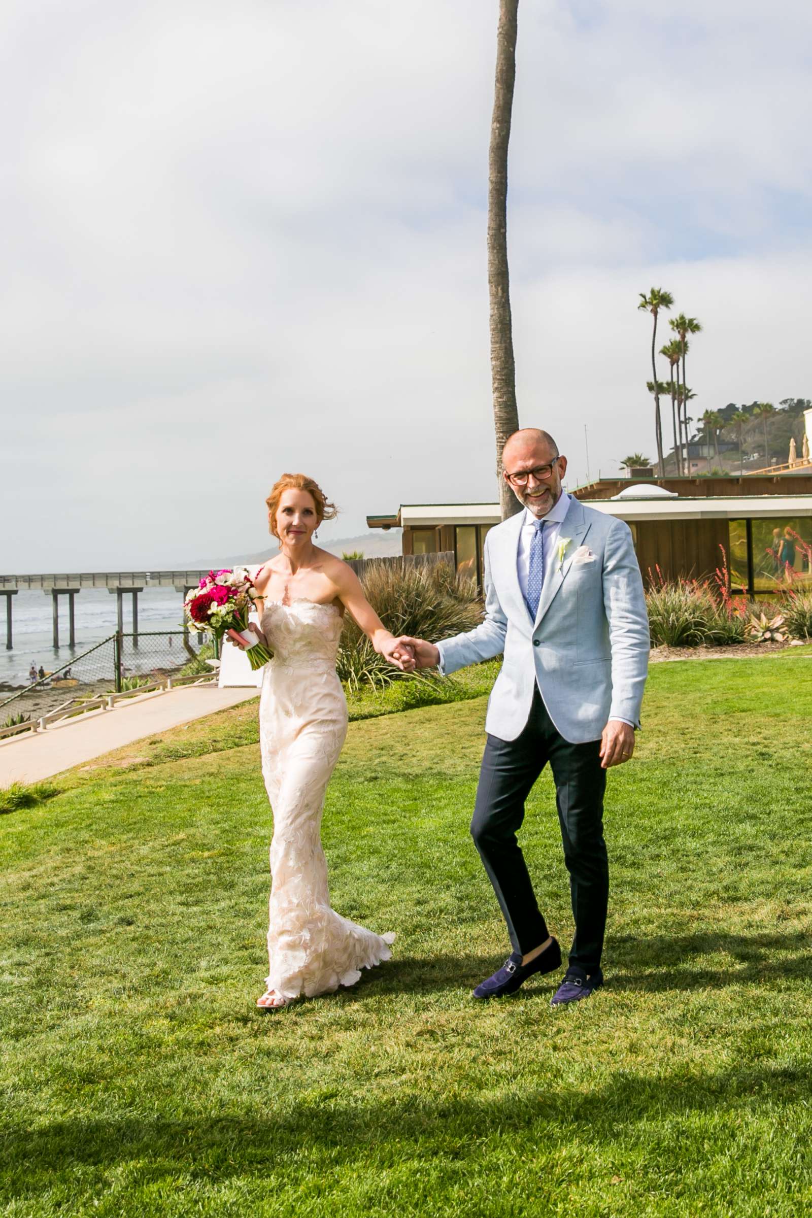 Scripps Seaside Forum Wedding coordinated by First Comes Love Weddings & Events, Melissa and Patrick Wedding Photo #43 by True Photography