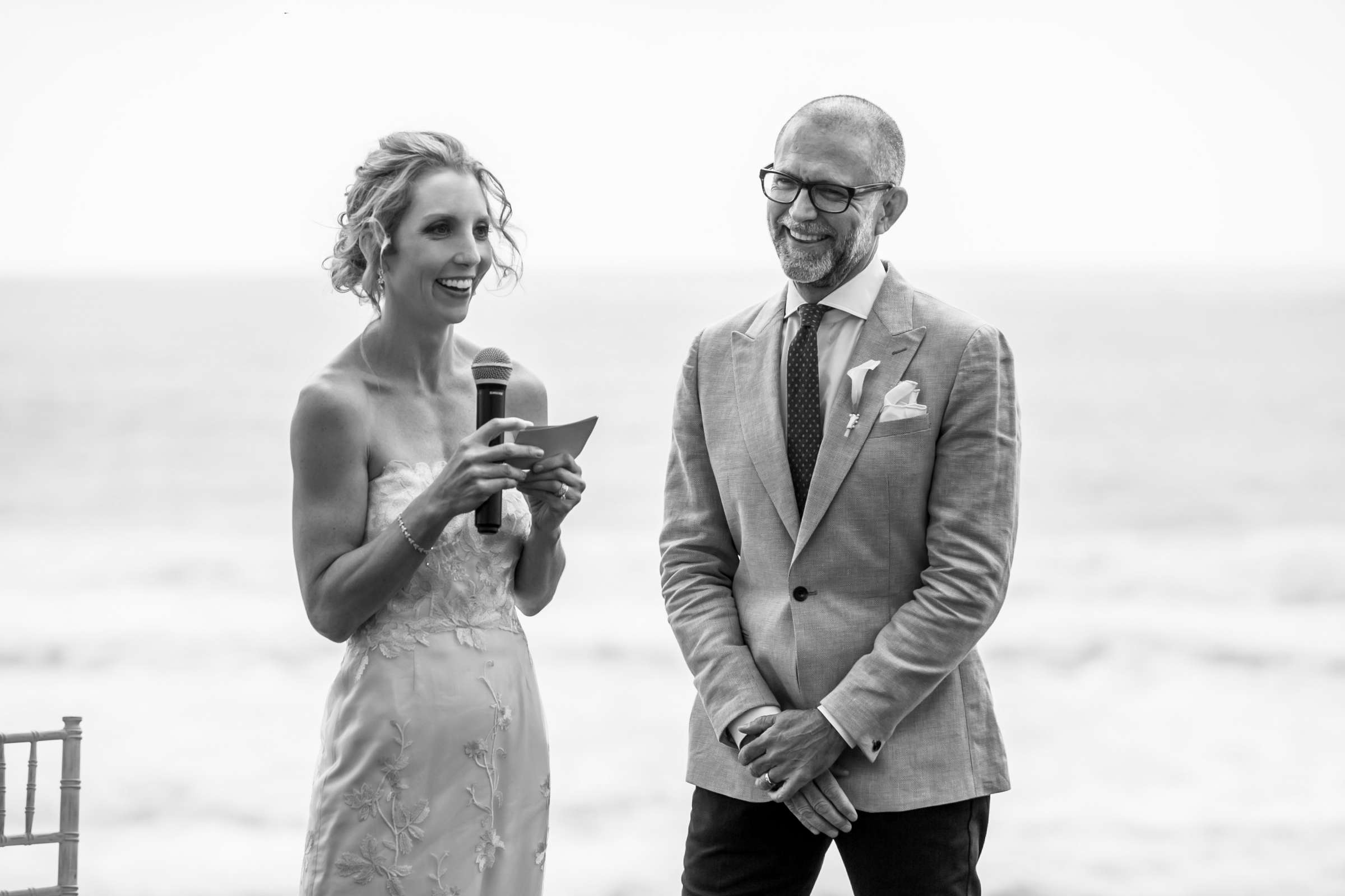 Scripps Seaside Forum Wedding coordinated by First Comes Love Weddings & Events, Melissa and Patrick Wedding Photo #45 by True Photography