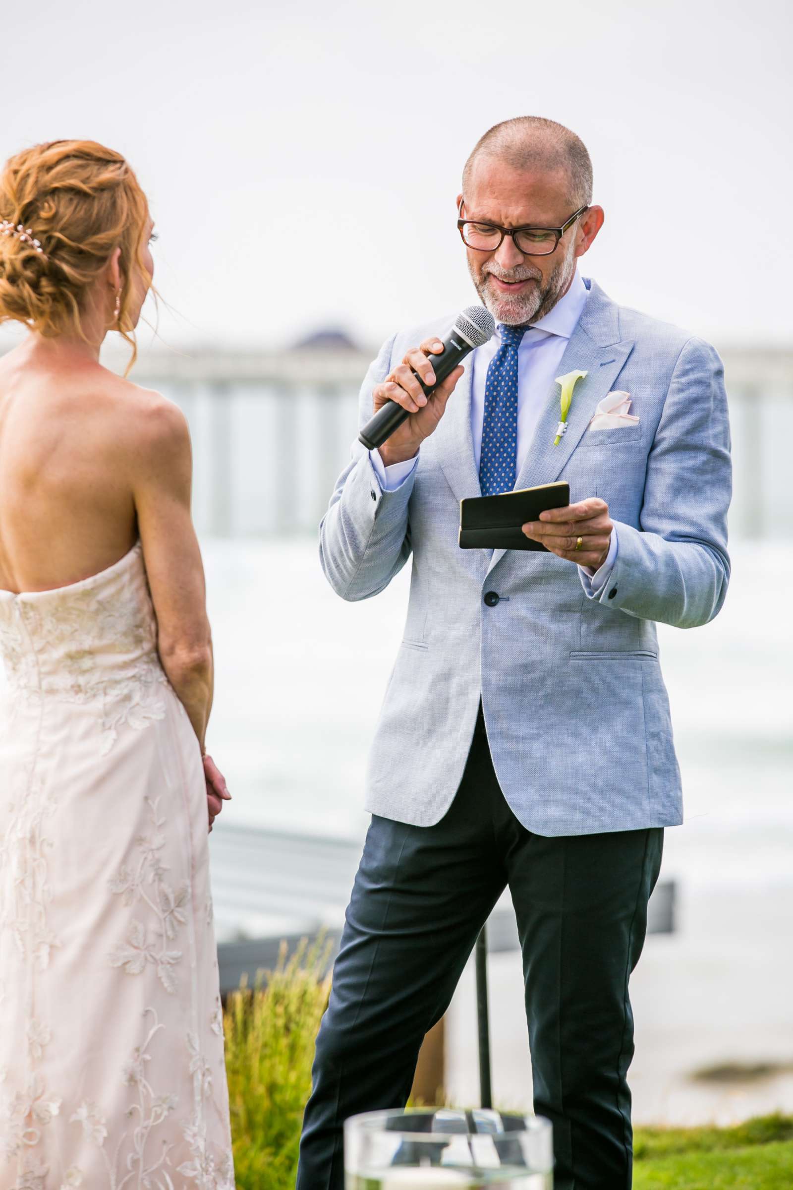Scripps Seaside Forum Wedding coordinated by First Comes Love Weddings & Events, Melissa and Patrick Wedding Photo #47 by True Photography