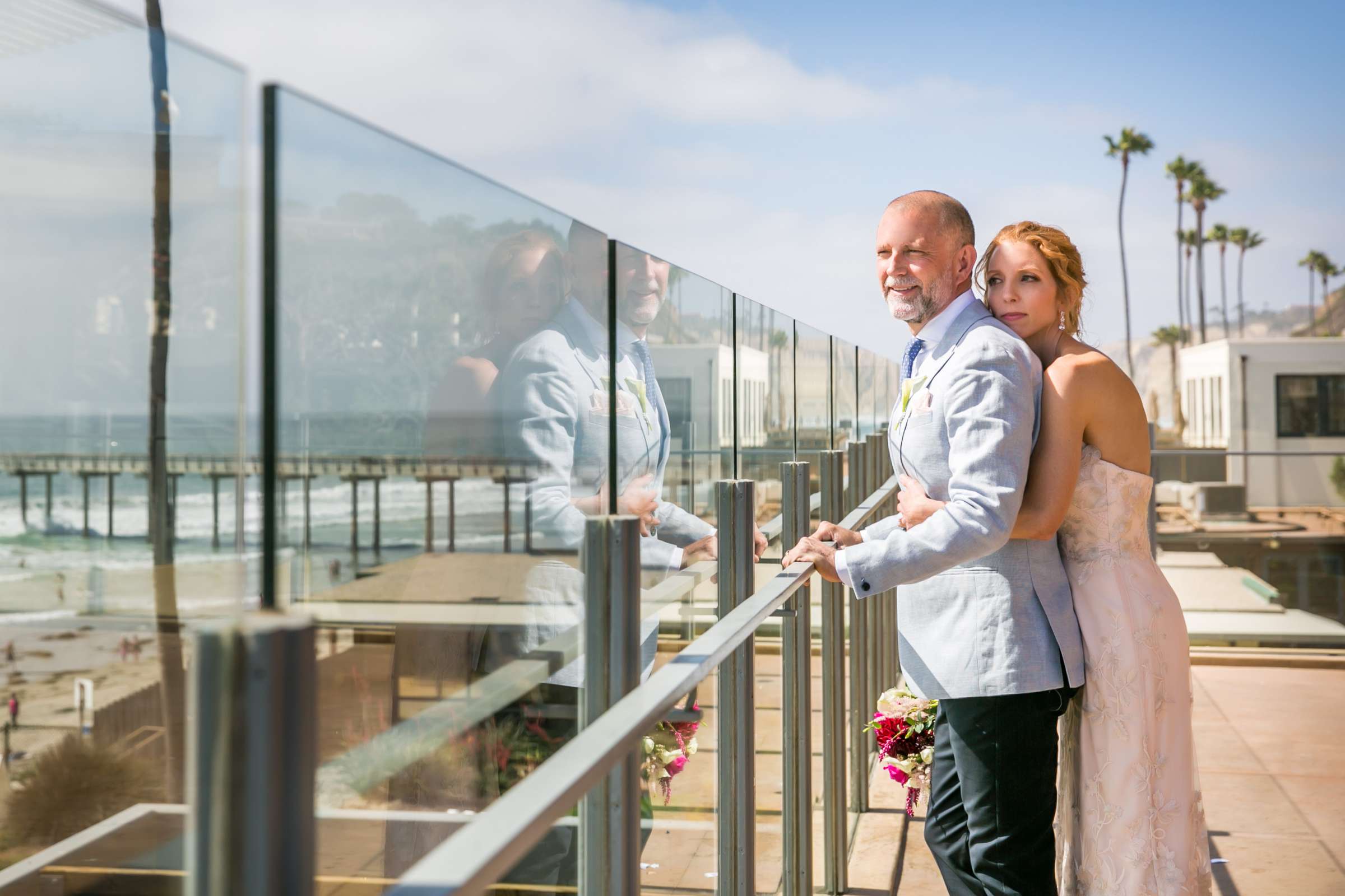 Scripps Seaside Forum Wedding coordinated by First Comes Love Weddings & Events, Melissa and Patrick Wedding Photo #64 by True Photography