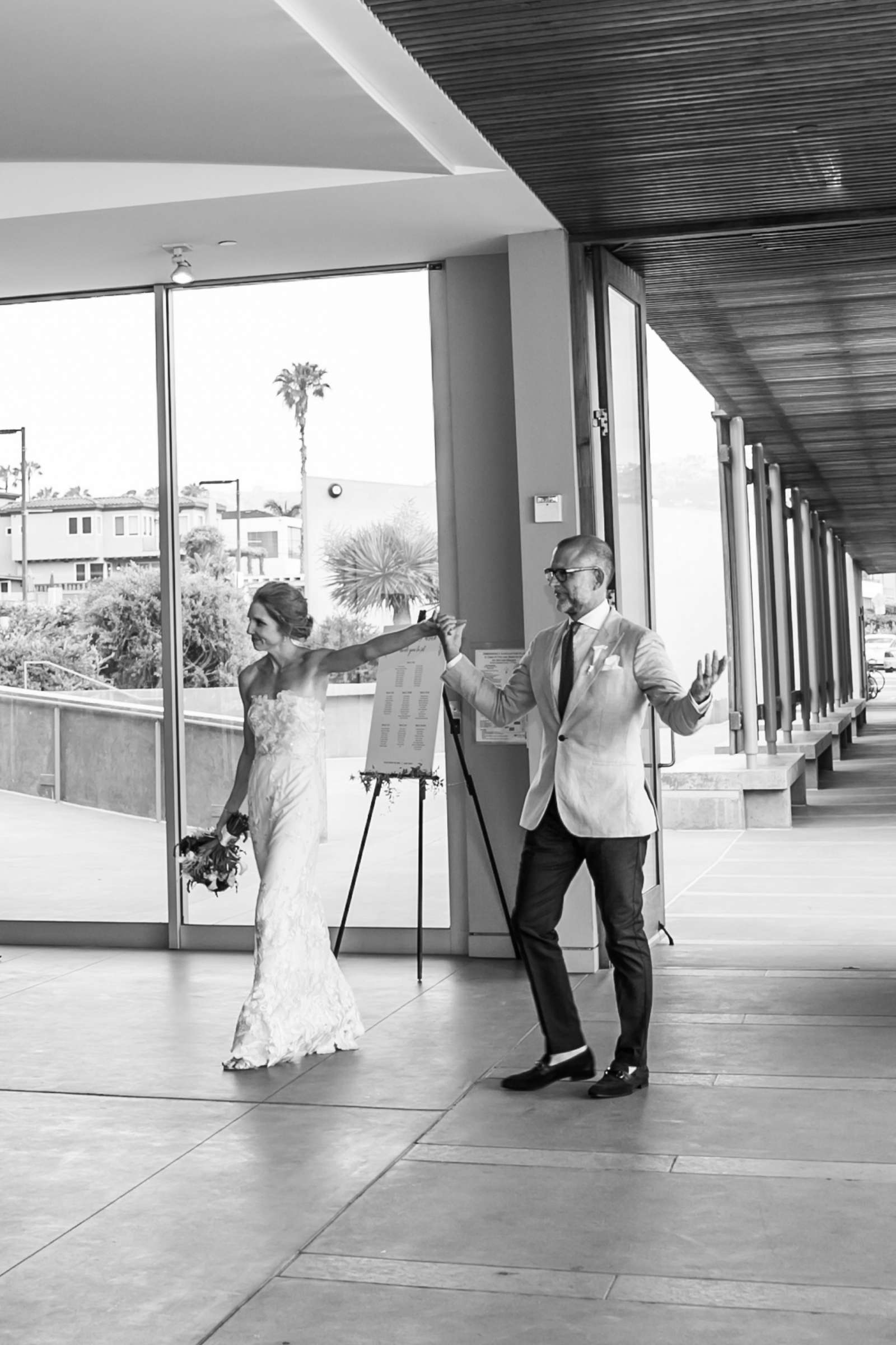 Scripps Seaside Forum Wedding coordinated by First Comes Love Weddings & Events, Melissa and Patrick Wedding Photo #71 by True Photography