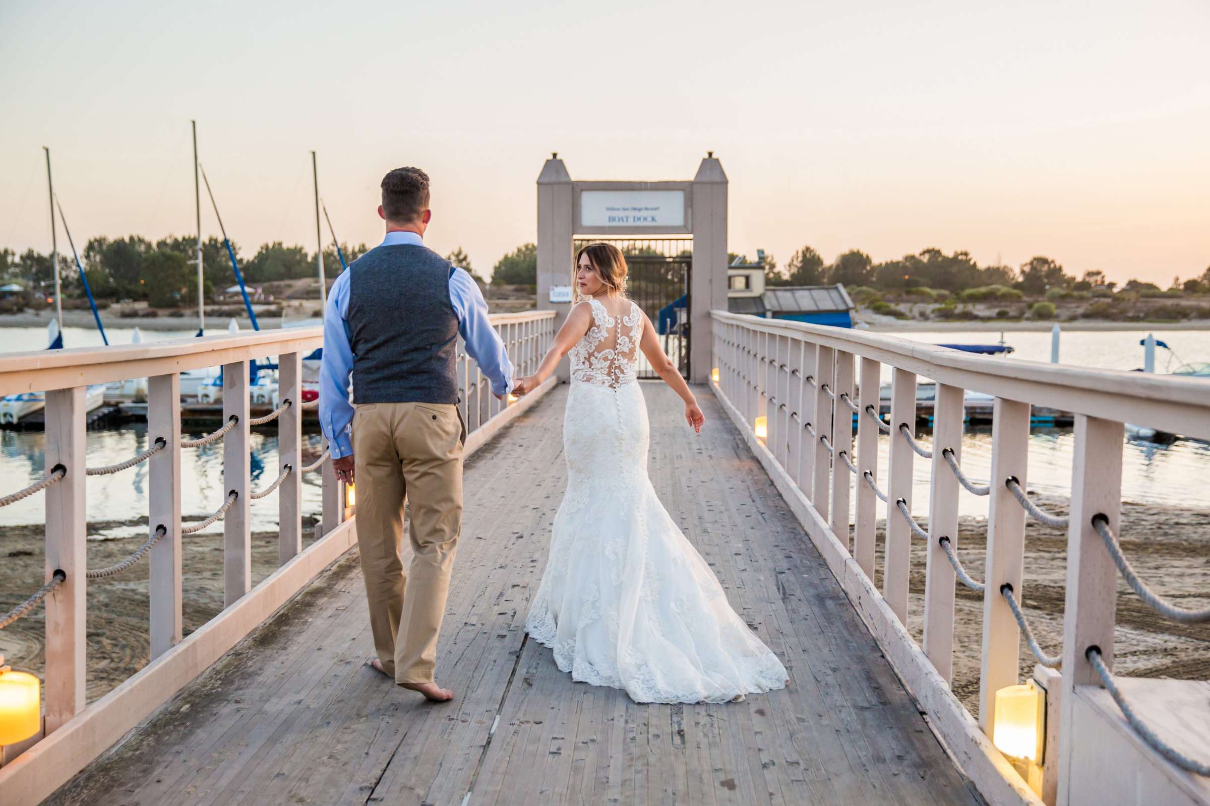 San Diego Mission Bay Resort Wedding, Breehanna and Austin Wedding Photo #2 by True Photography