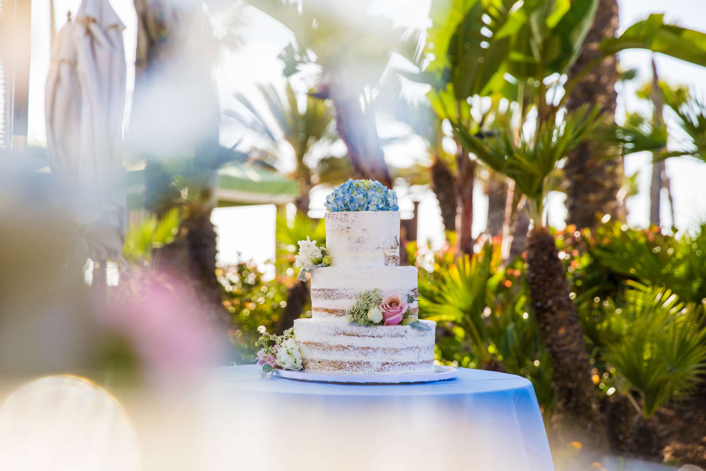 Cake at San Diego Mission Bay Resort Wedding, Breehanna and Austin Wedding Photo #7 by True Photography