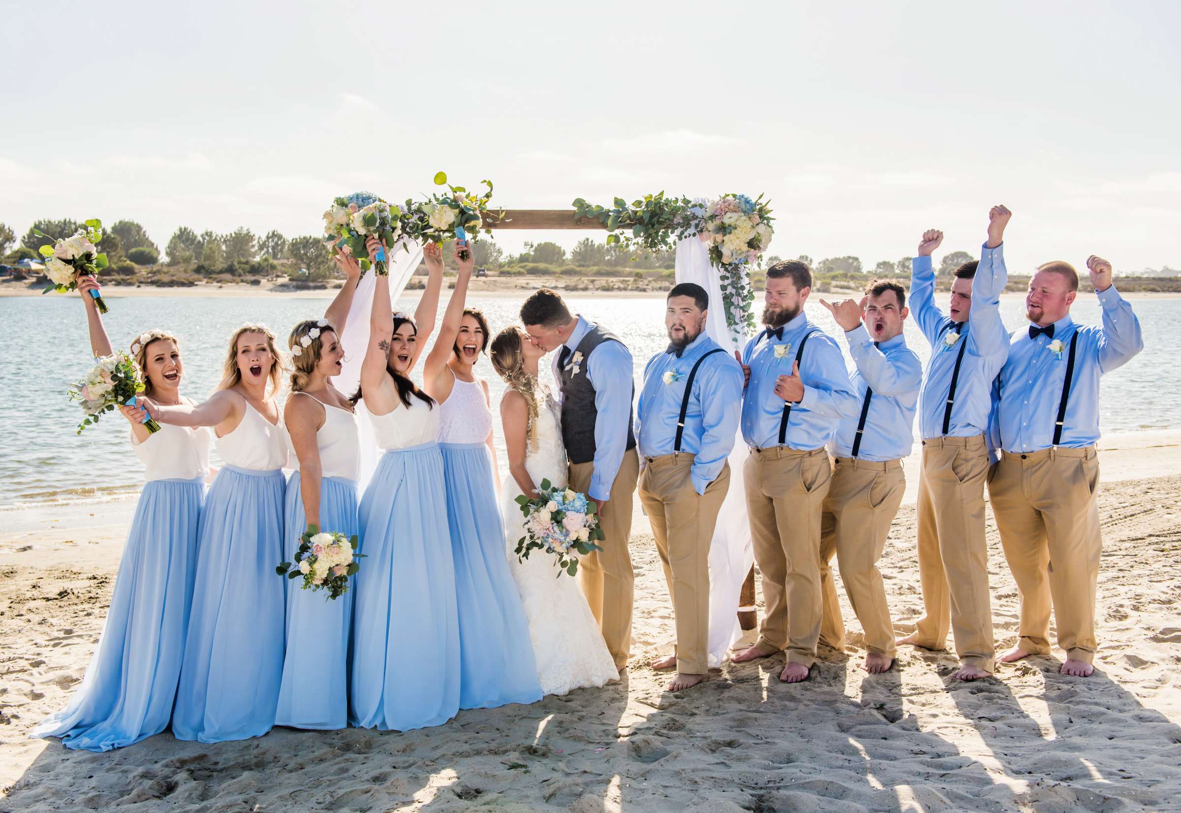 San Diego Mission Bay Resort Wedding, Breehanna and Austin Wedding Photo #70 by True Photography