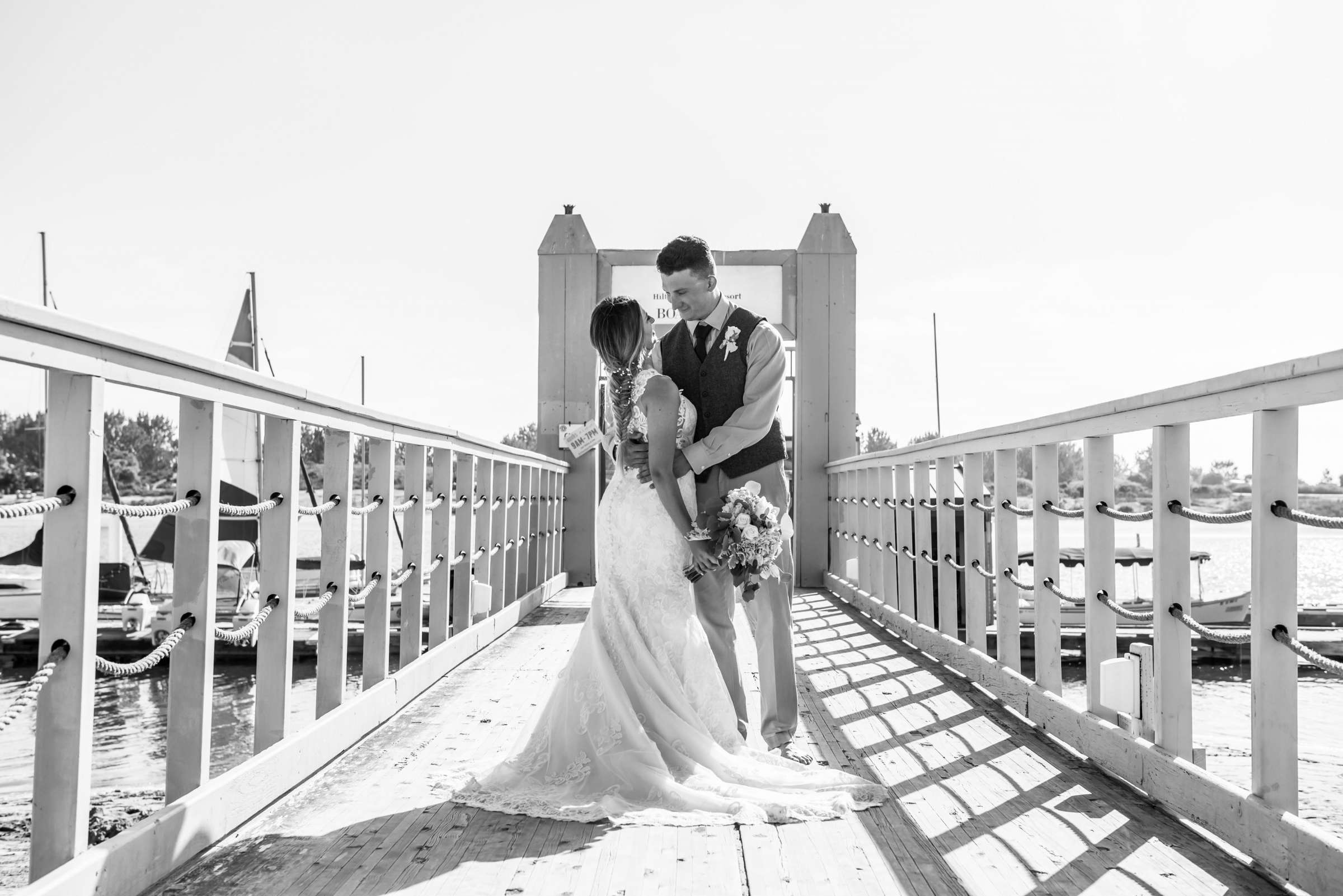 San Diego Mission Bay Resort Wedding, Breehanna and Austin Wedding Photo #78 by True Photography