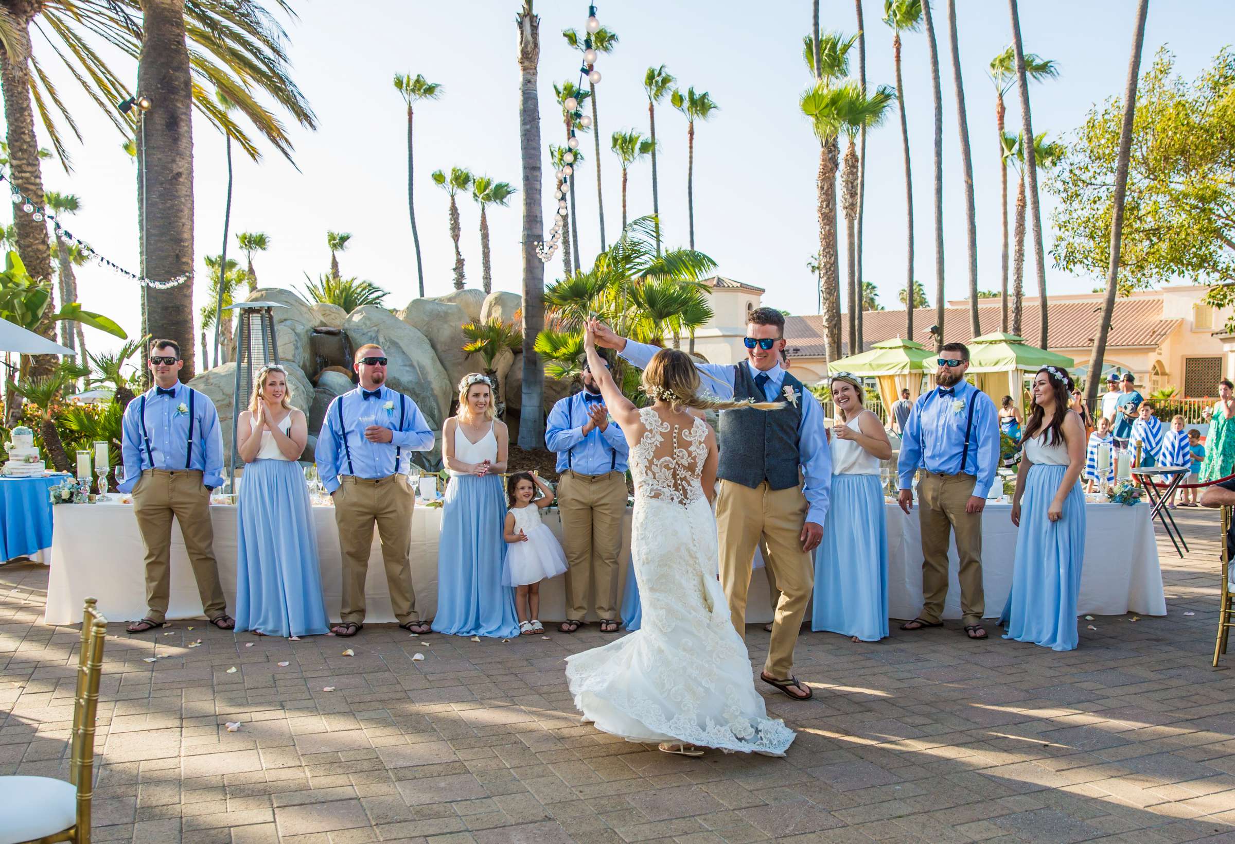 San Diego Mission Bay Resort Wedding, Breehanna and Austin Wedding Photo #81 by True Photography