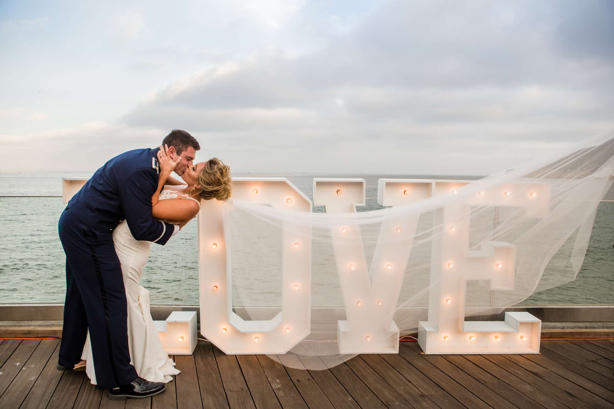 Ocean View Room Wedding coordinated by San Diego Life Events, Kendall and Brooks Wedding Photo #472430 by True Photography