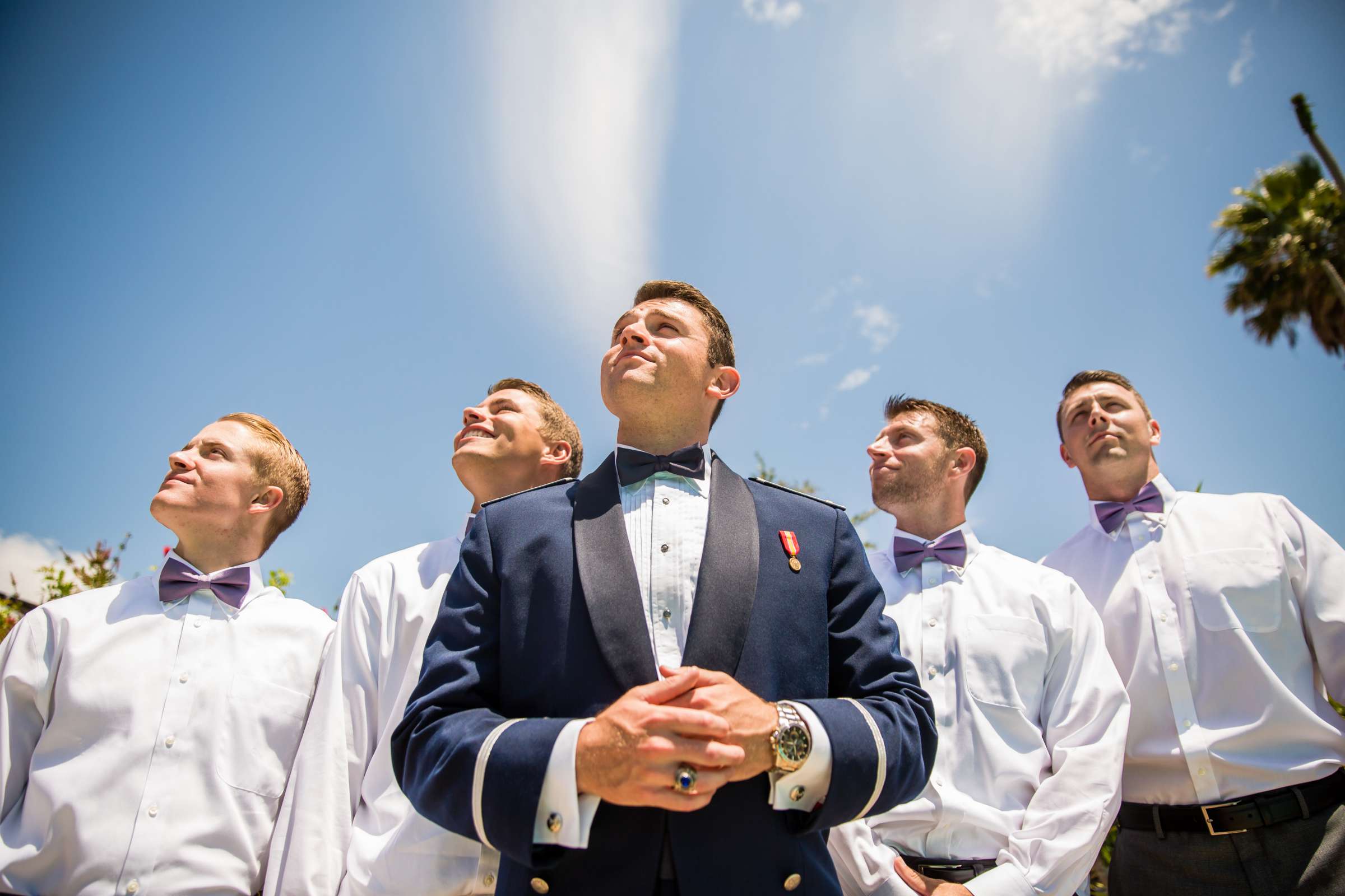 Groomsmen at Ocean View Room Wedding coordinated by San Diego Life Events, Kendall and Brooks Wedding Photo #472505 by True Photography