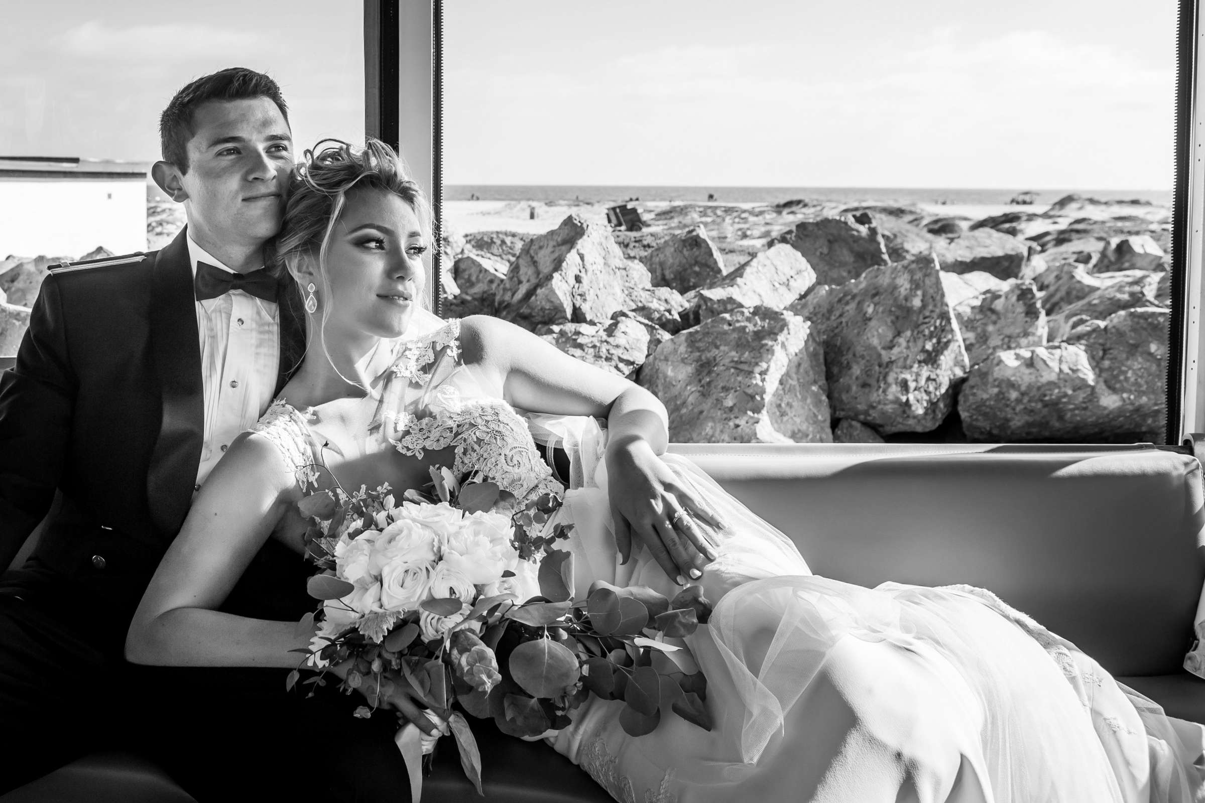 Ocean View Room Wedding coordinated by San Diego Life Events, Kendall and Brooks Wedding Photo #472506 by True Photography