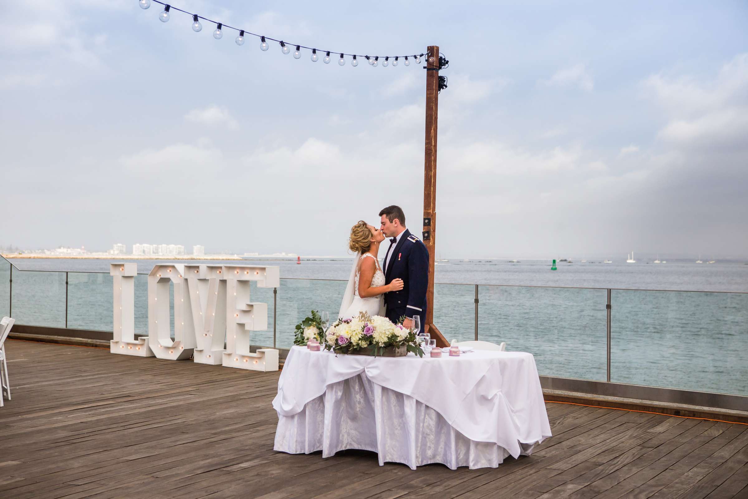 Ocean View Room Wedding coordinated by San Diego Life Events, Kendall and Brooks Wedding Photo #472522 by True Photography