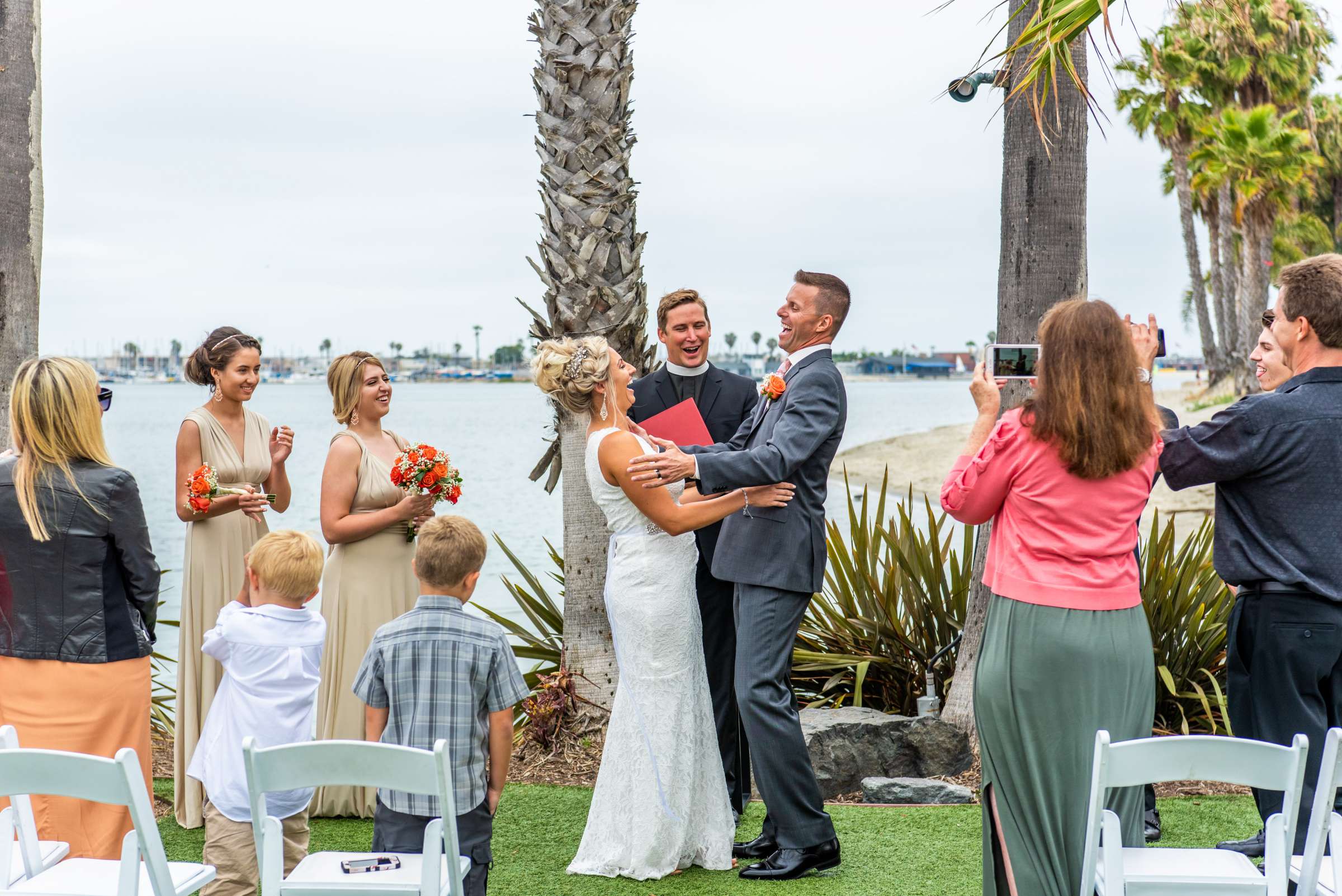 Paradise Point Wedding coordinated by Adele Meehan, Leslie and Alex Wedding Photo #473109 by True Photography