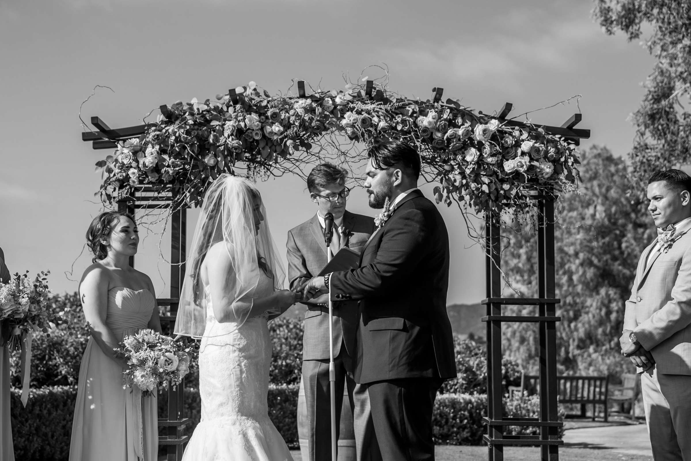 Twin Oaks Golf Course Wedding, Claudia and Dennis Wedding Photo #76 by True Photography