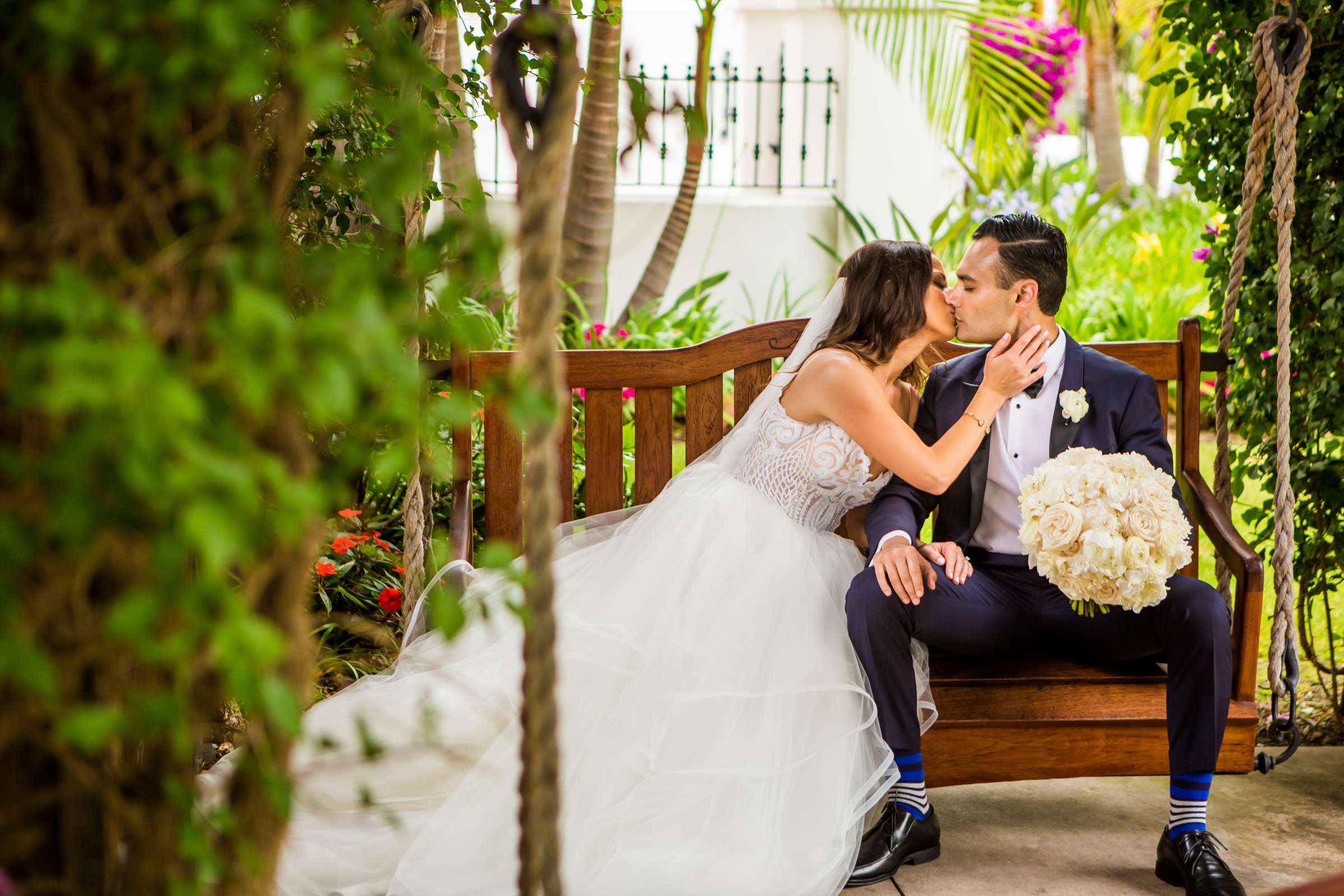 Omni La Costa Resort & Spa Wedding coordinated by Fabulous Two Design, Kristyn and Mani Wedding Photo #7 by True Photography