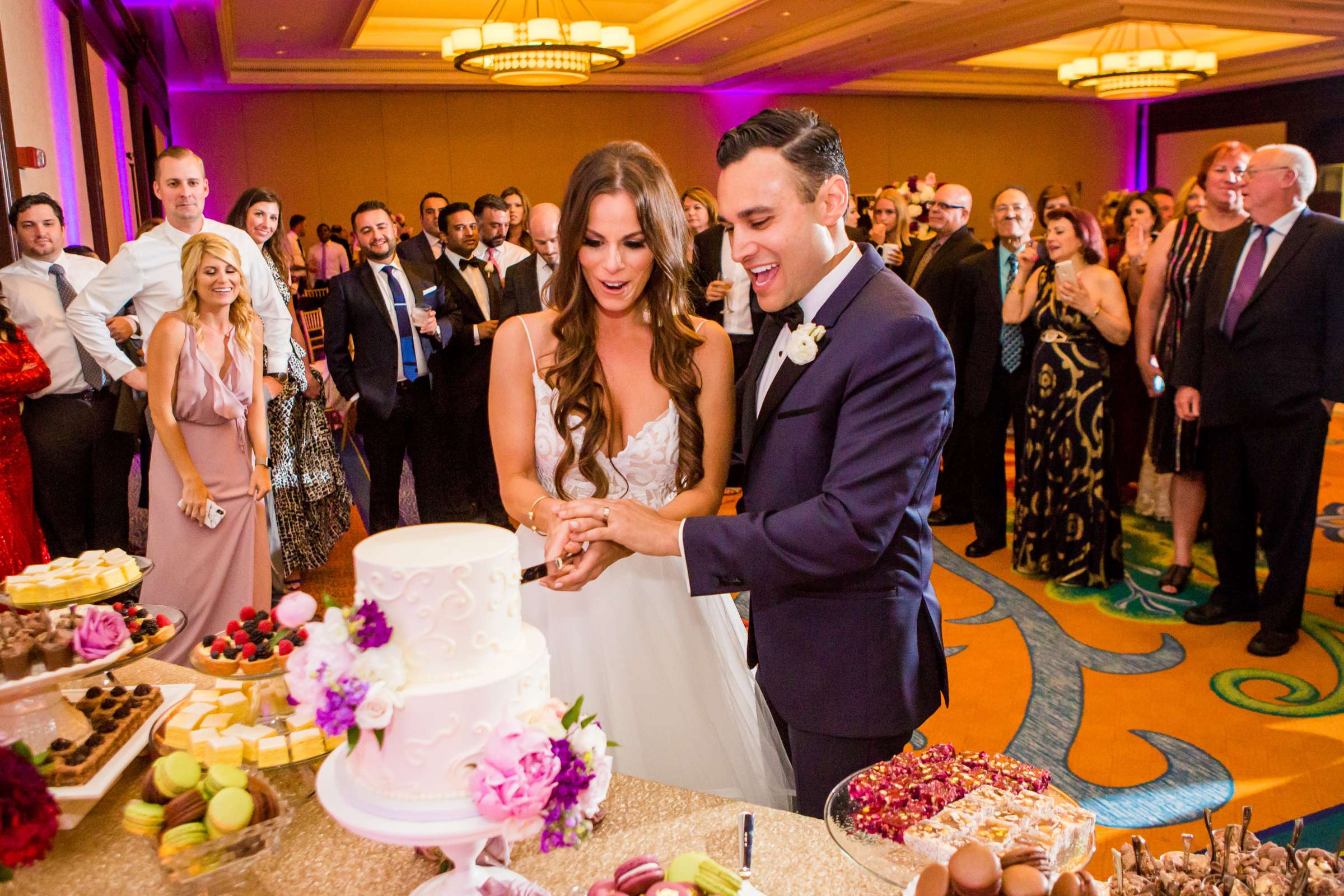 Omni La Costa Resort & Spa Wedding coordinated by Fabulous Two Design, Kristyn and Mani Wedding Photo #167 by True Photography