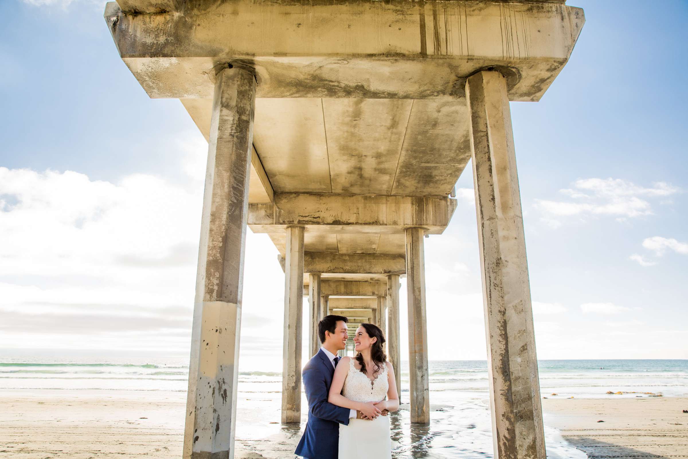 Scripps Seaside Forum Wedding coordinated by A Perfect Day With Renee, Caitlin and Christopher Wedding Photo #22 by True Photography