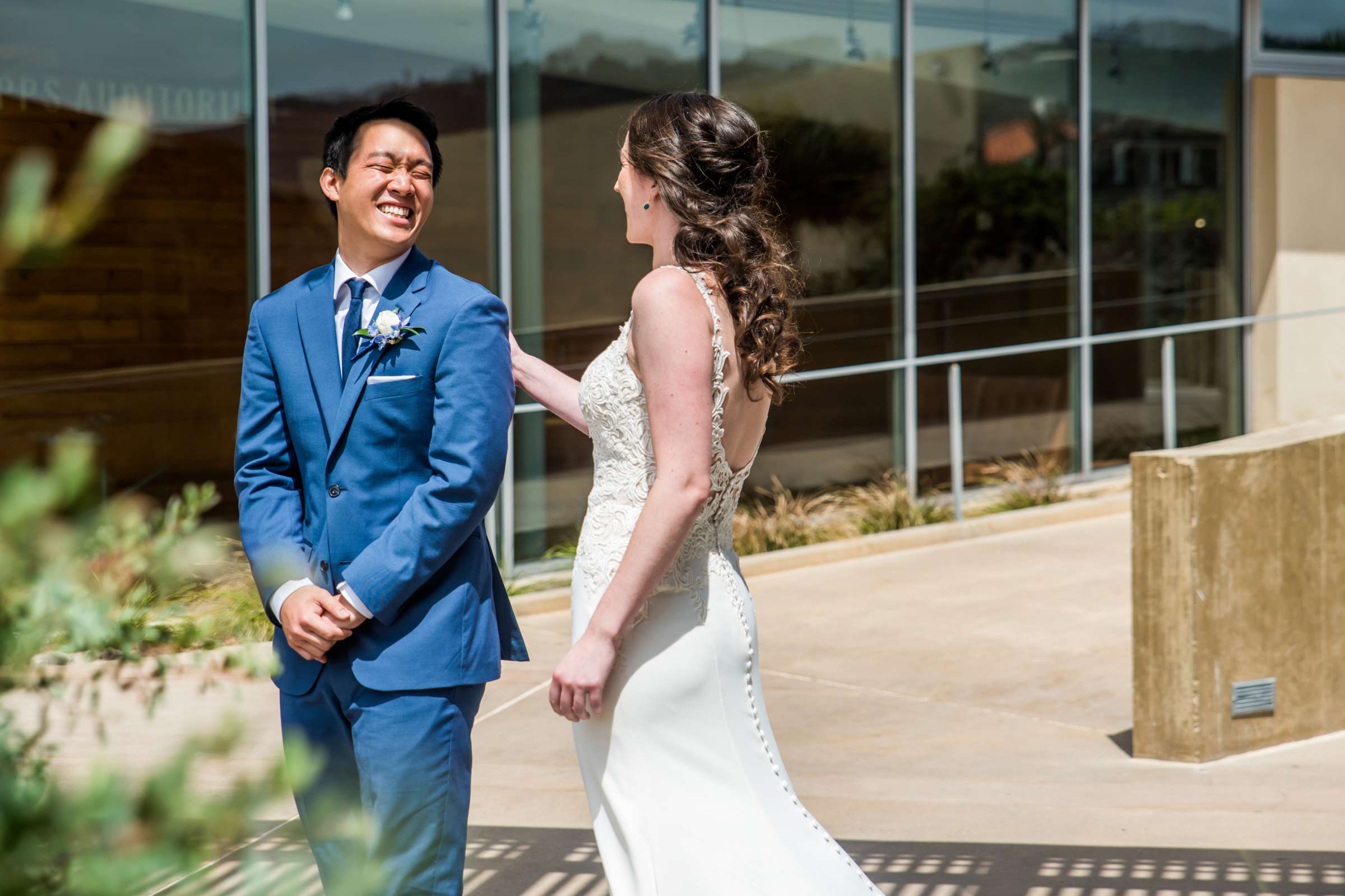 Scripps Seaside Forum Wedding coordinated by A Perfect Day With Renee, Caitlin and Christopher Wedding Photo #43 by True Photography