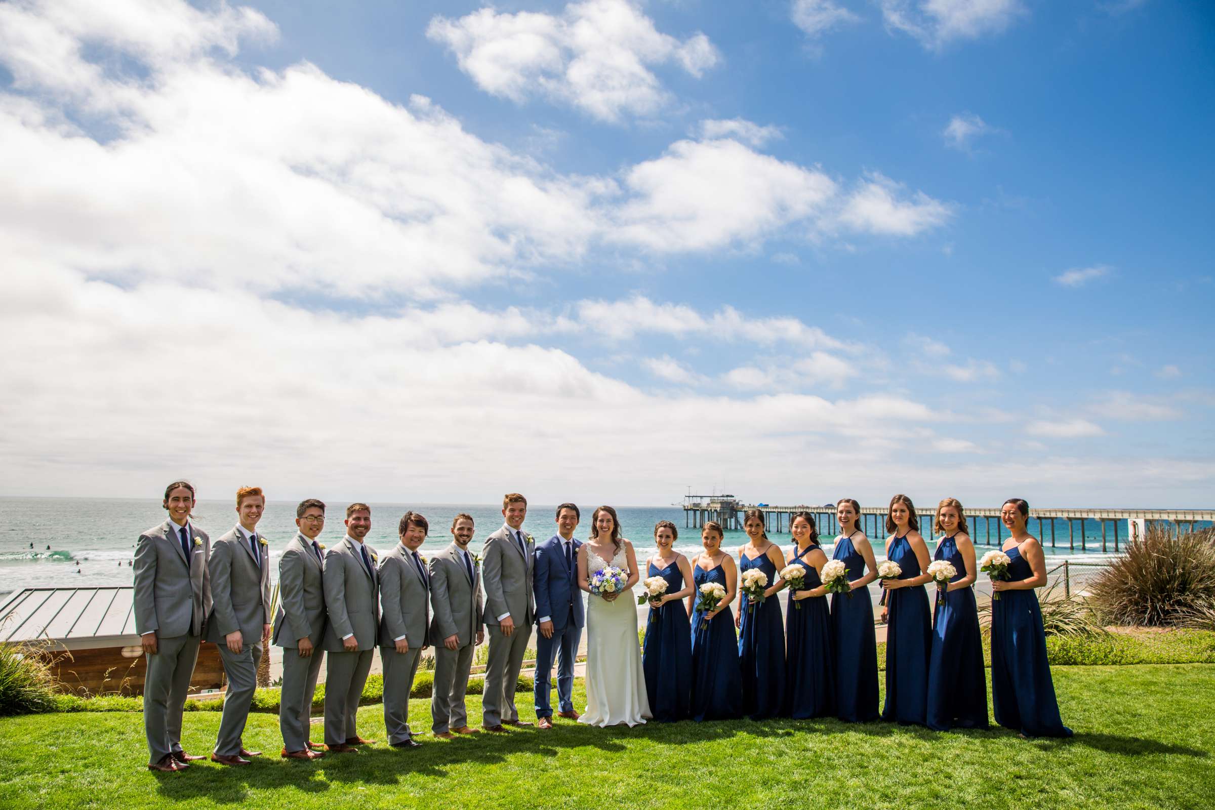 Scripps Seaside Forum Wedding coordinated by A Perfect Day With Renee, Caitlin and Christopher Wedding Photo #57 by True Photography