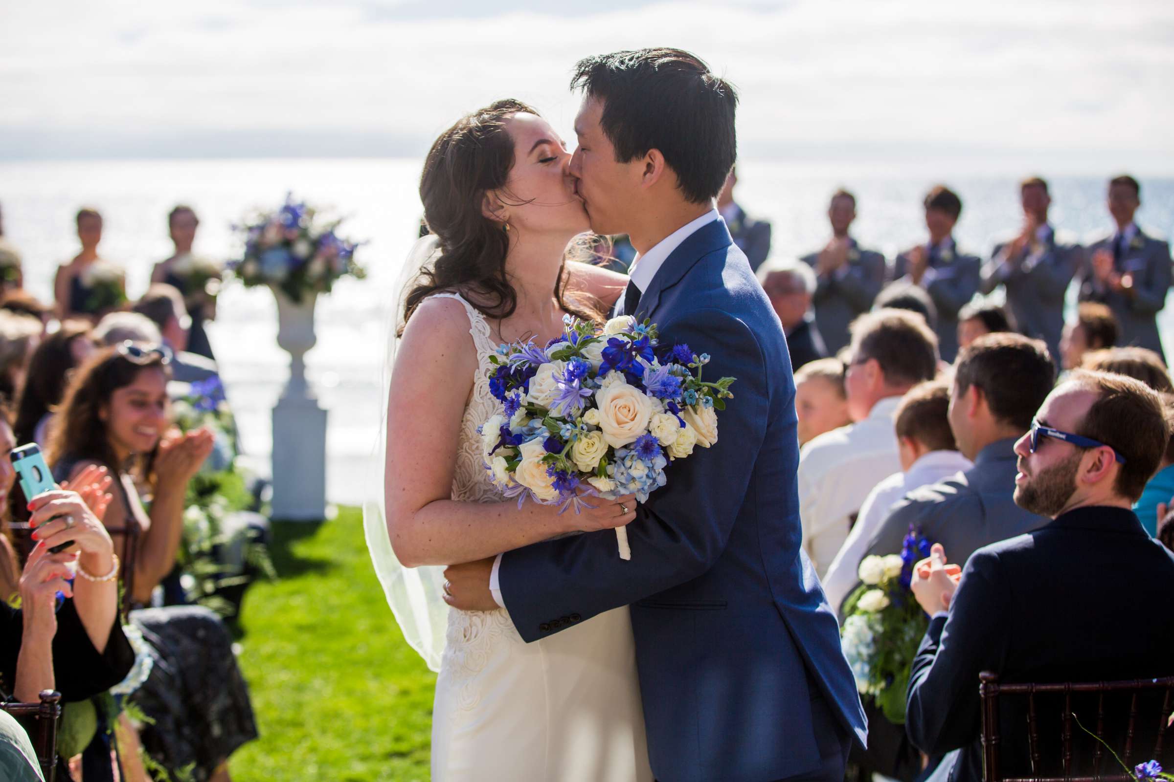 Scripps Seaside Forum Wedding coordinated by A Perfect Day With Renee, Caitlin and Christopher Wedding Photo #90 by True Photography