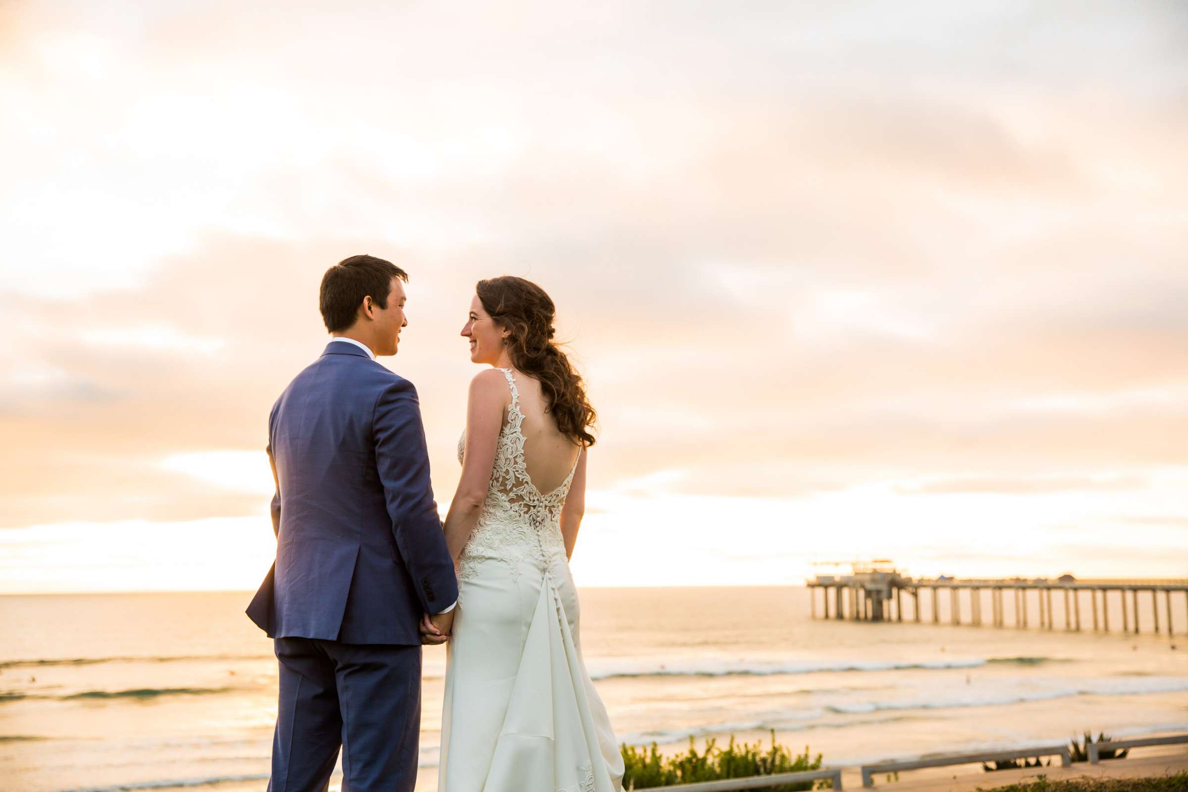 Scripps Seaside Forum Wedding coordinated by A Perfect Day With Renee, Caitlin and Christopher Wedding Photo #115 by True Photography