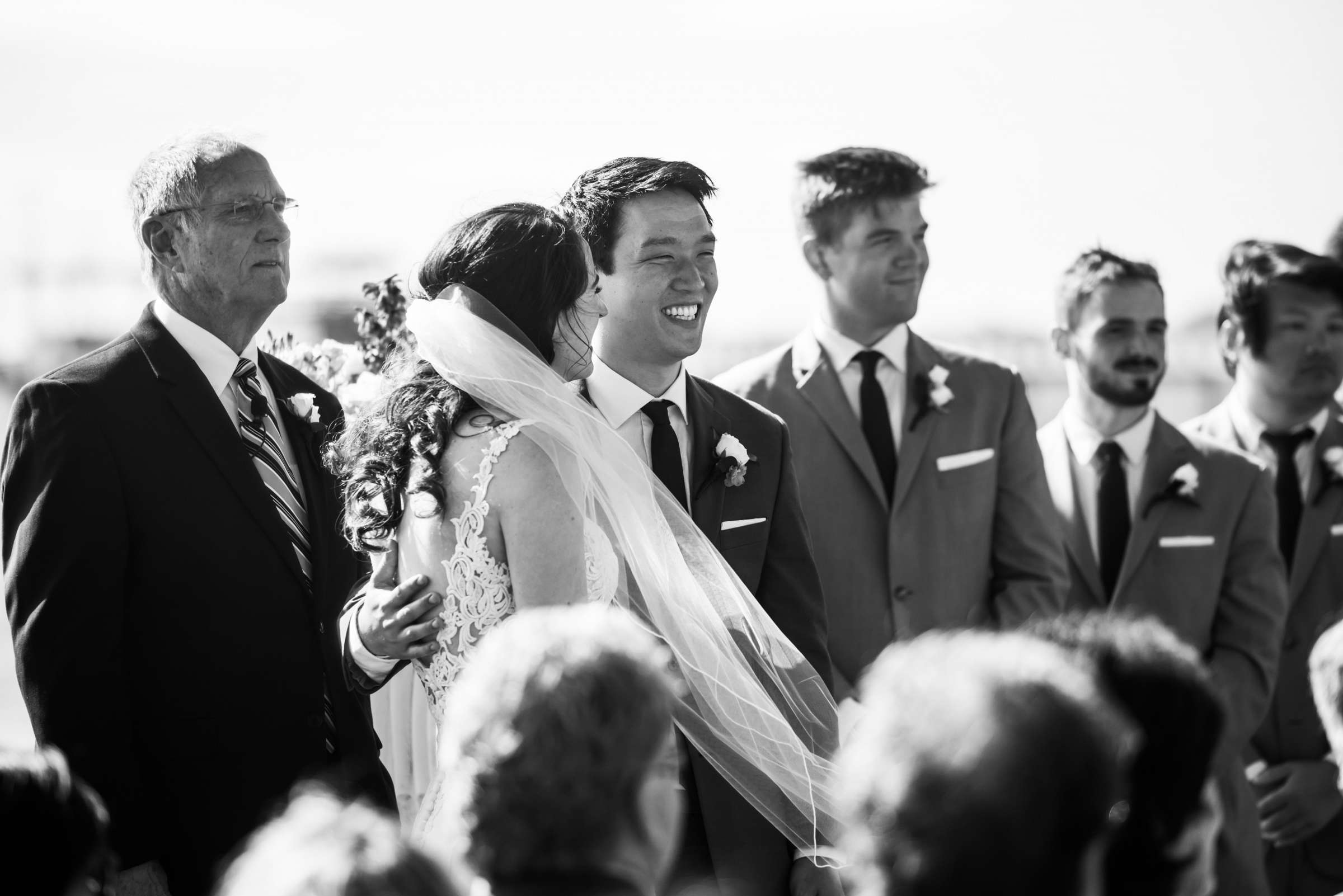 Scripps Seaside Forum Wedding coordinated by A Perfect Day With Renee, Caitlin and Christopher Wedding Photo #85 by True Photography