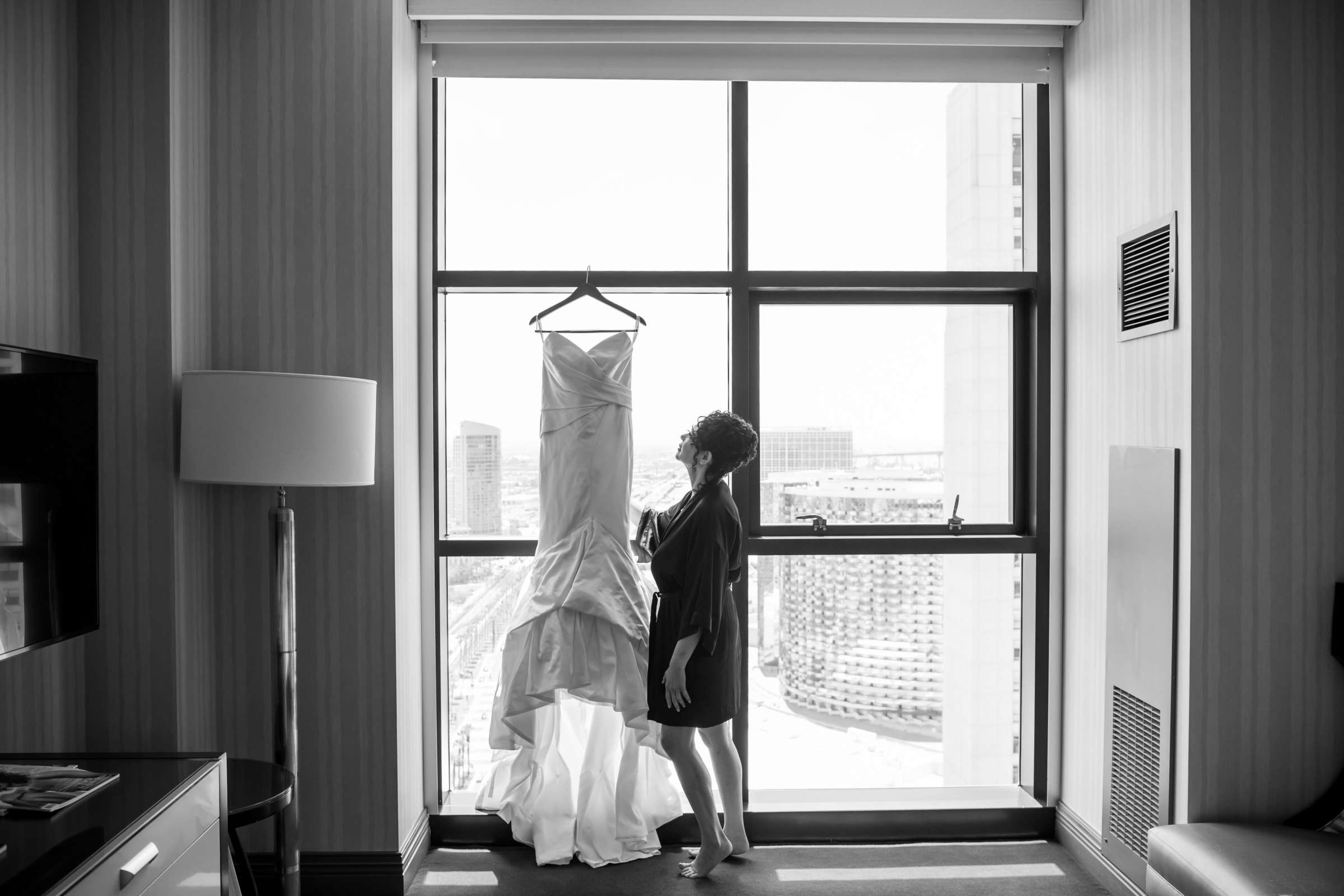 Manchester Grand Hyatt San Diego Wedding coordinated by First Comes Love Weddings & Events, Maria and David Wedding Photo #15 by True Photography