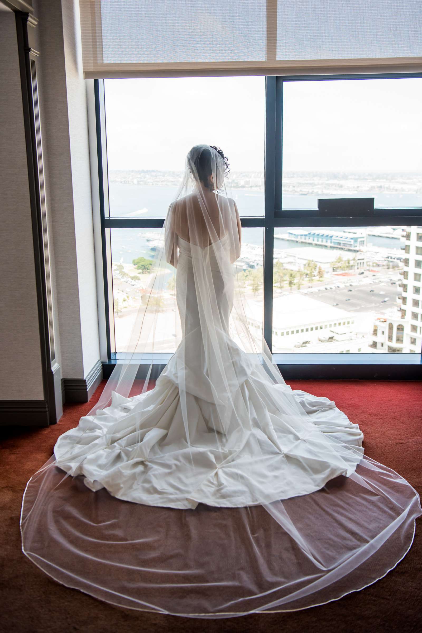 Manchester Grand Hyatt San Diego Wedding coordinated by First Comes Love Weddings & Events, Maria and David Wedding Photo #18 by True Photography
