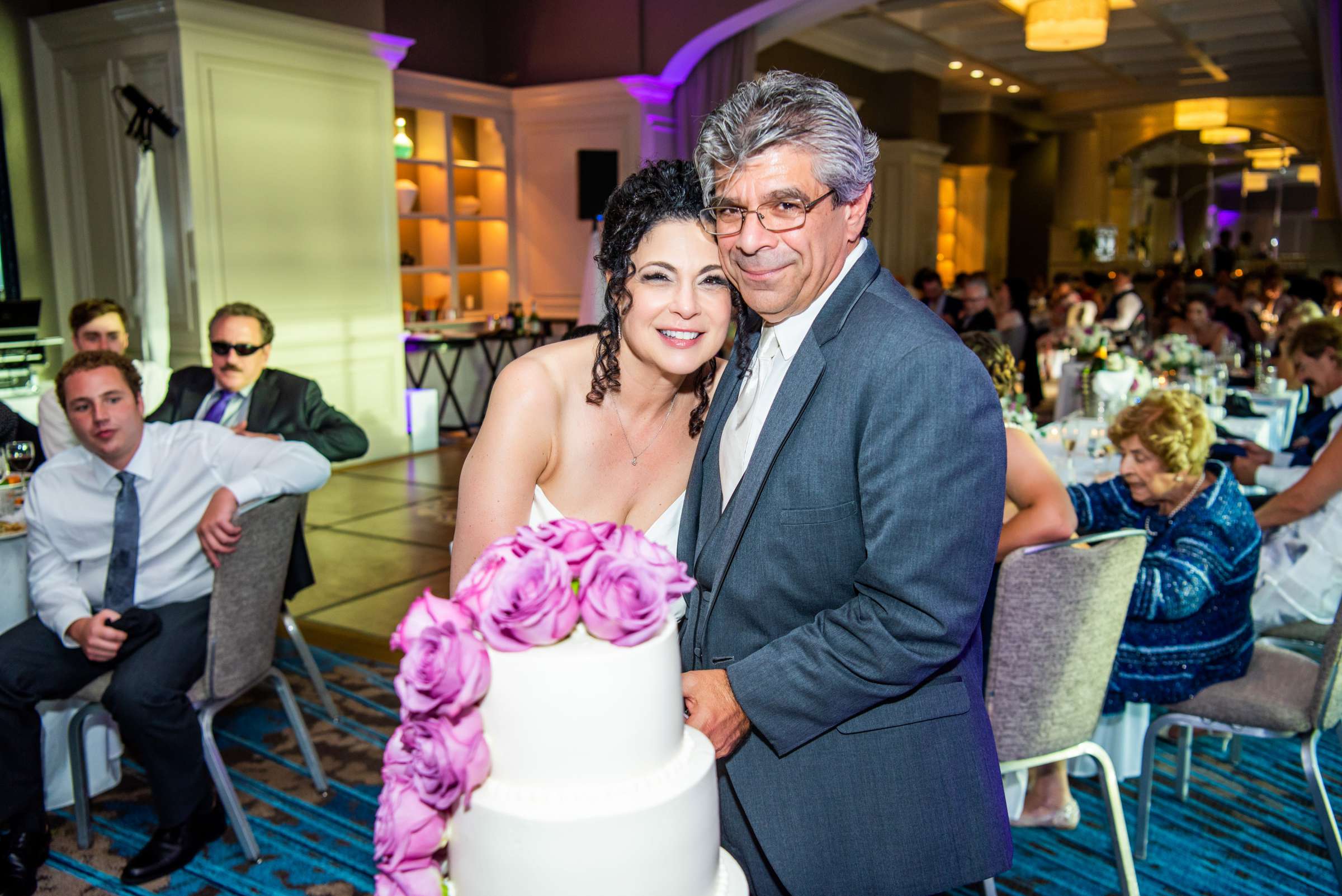 Manchester Grand Hyatt San Diego Wedding coordinated by First Comes Love Weddings & Events, Maria and David Wedding Photo #100 by True Photography