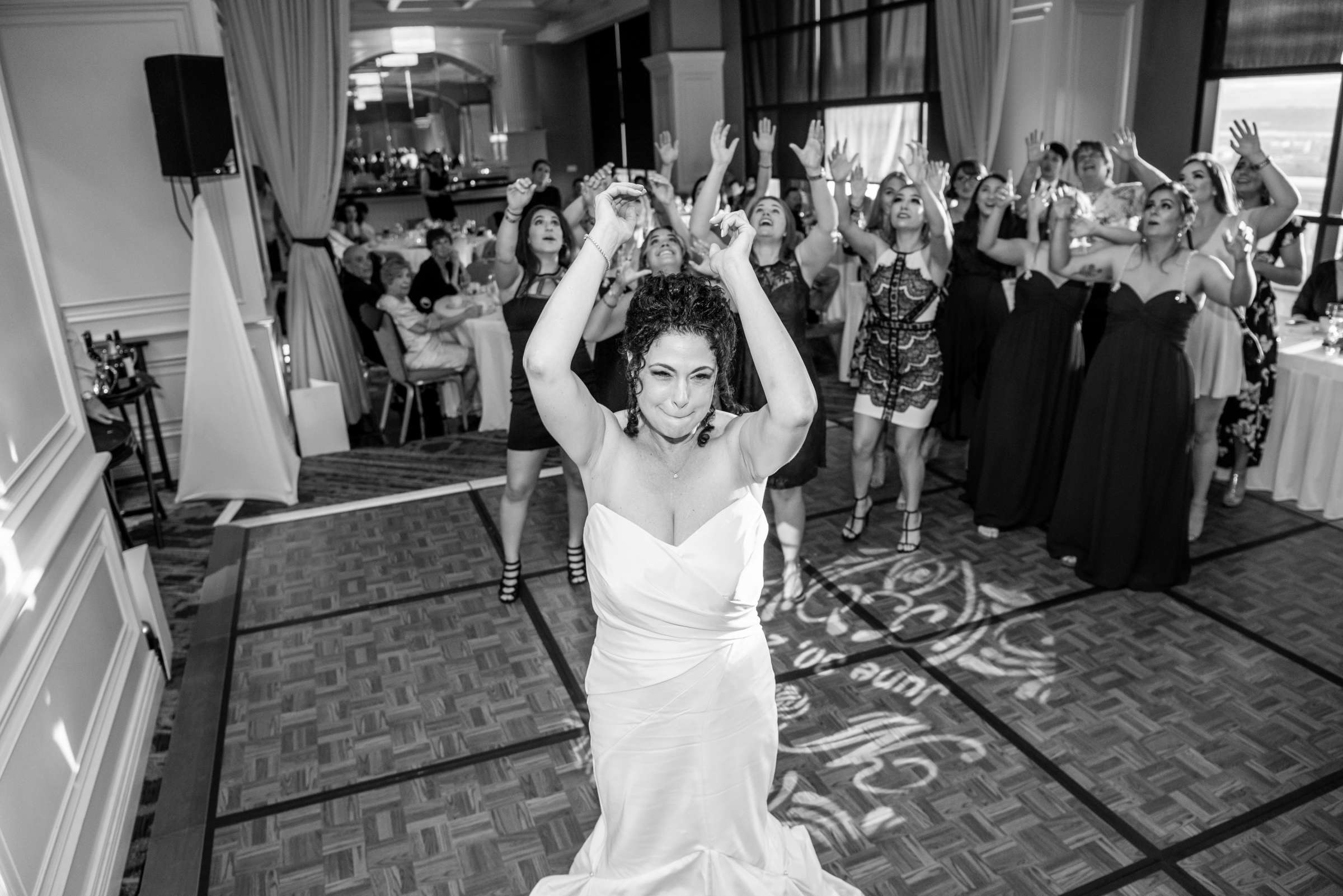 Manchester Grand Hyatt San Diego Wedding coordinated by First Comes Love Weddings & Events, Maria and David Wedding Photo #106 by True Photography