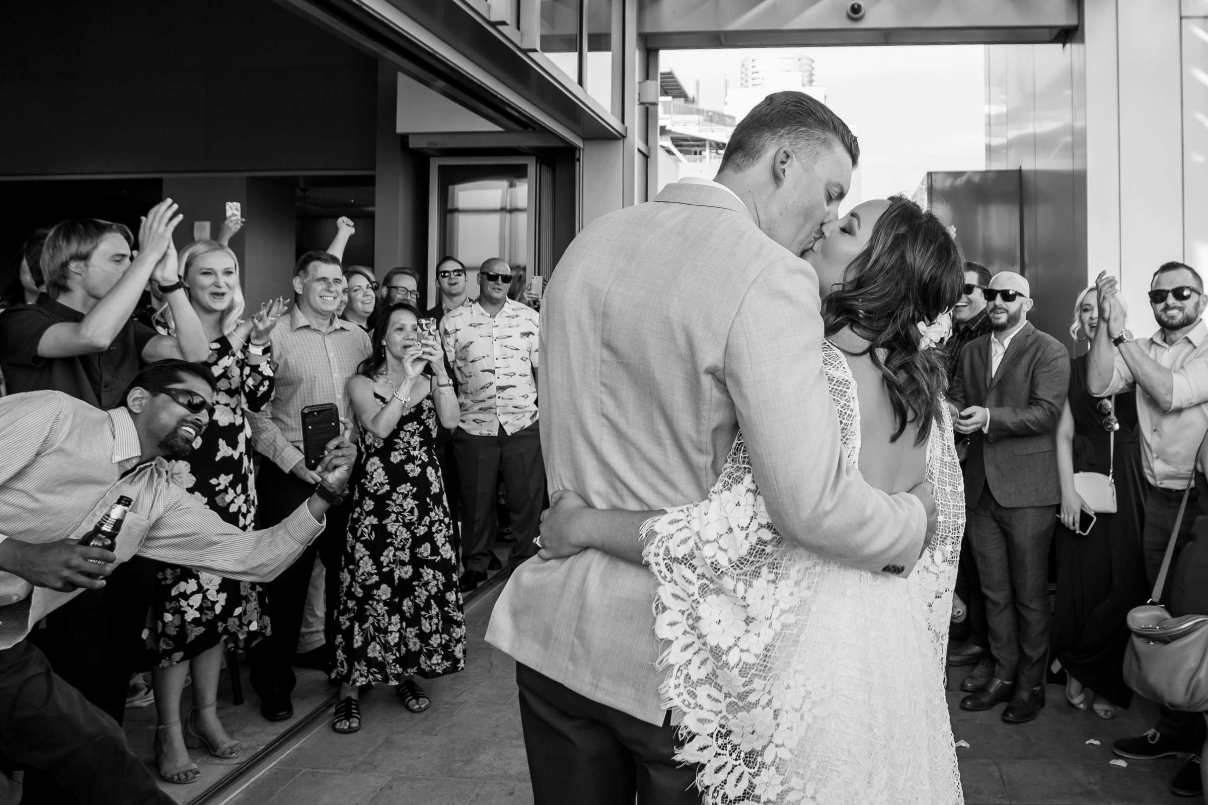 The Ultimate Skybox Wedding, Olivia and Shawn Wedding Photo #82 by True Photography